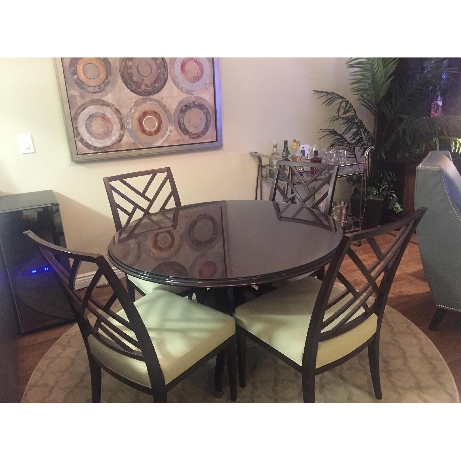 Fairfield Mahogany Round Dining Table - image-2