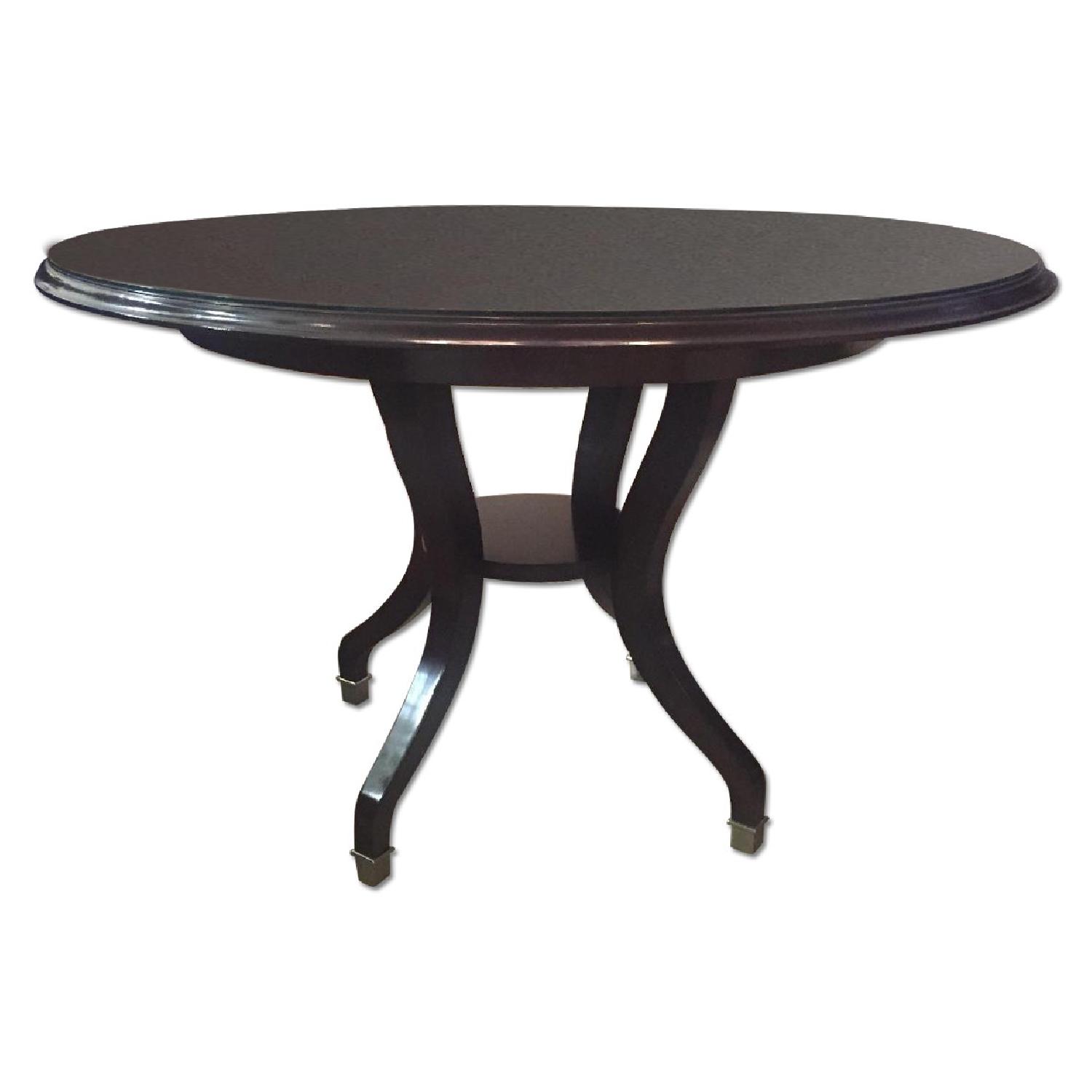 Fairfield Mahogany Round Dining Table - image-0