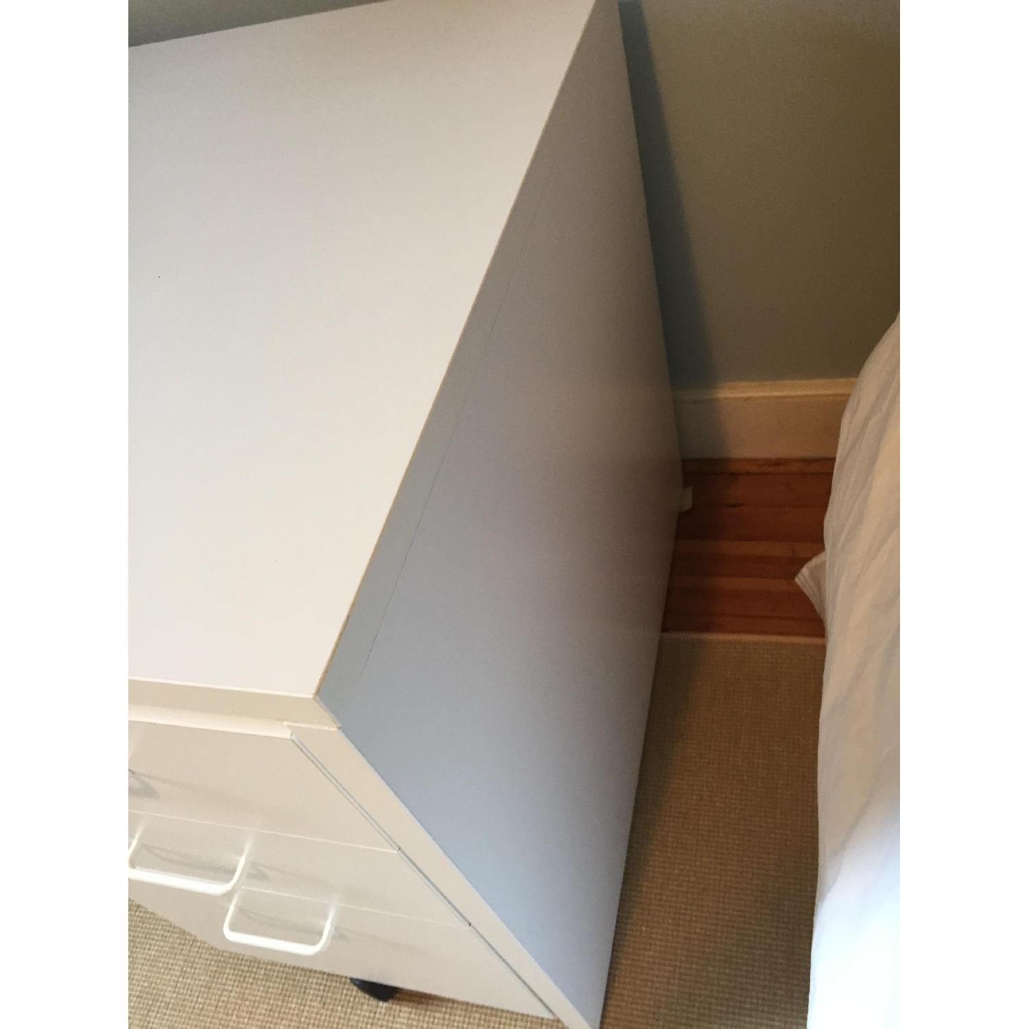 Techline Furniture Office Desk w/ Filing Cabinet - image-3