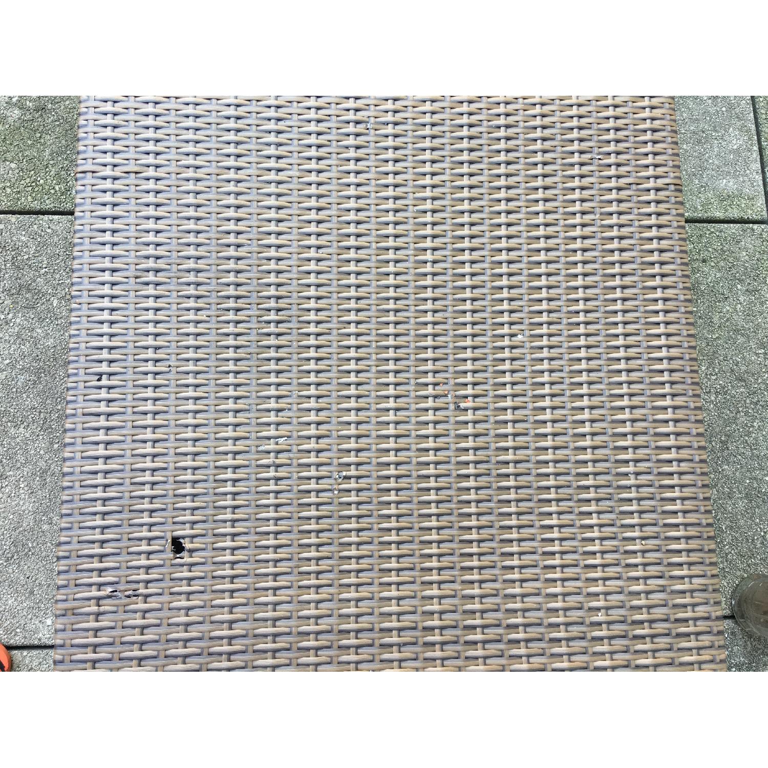 Ikea Arholma Outdoor 5-Seat Sectional & Ottoman in Brown/Beige - image-1