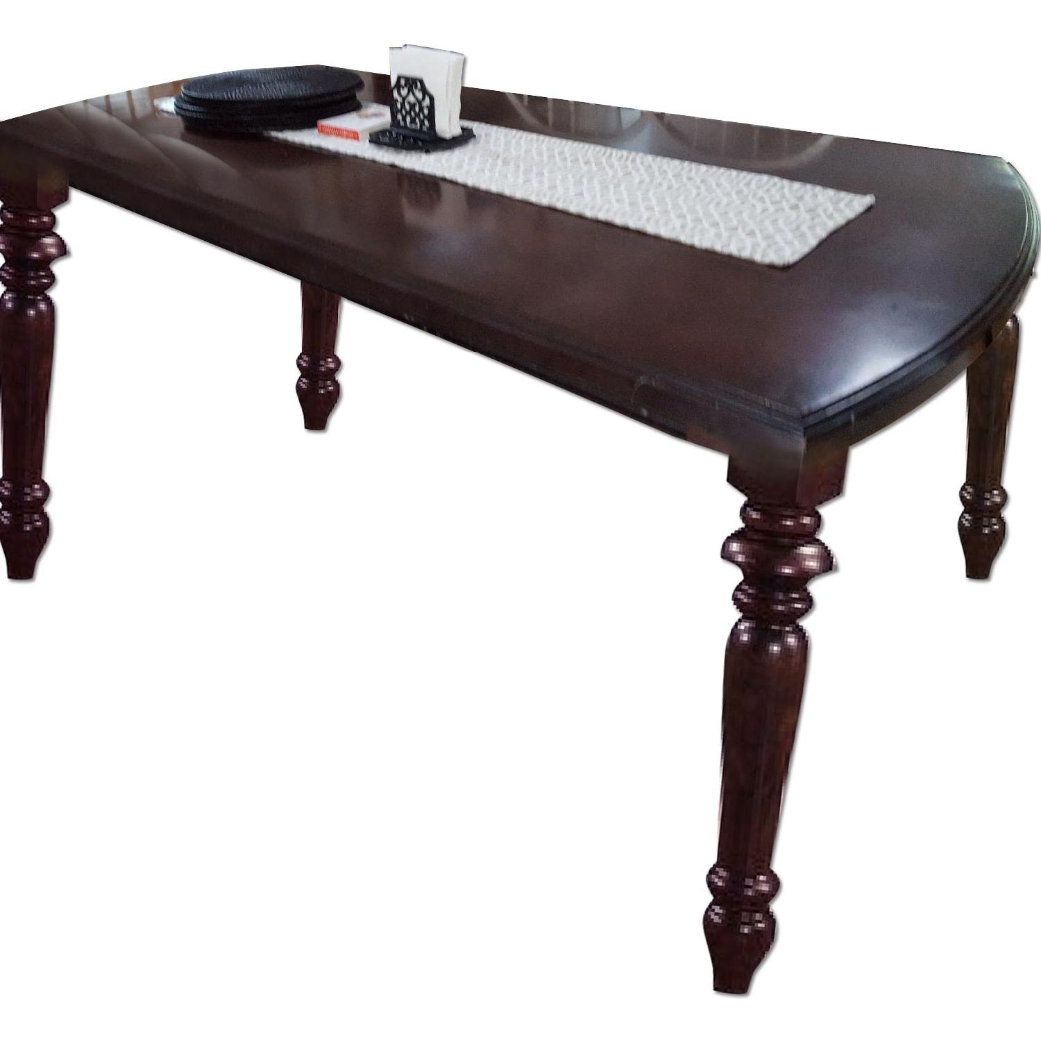 Crate & Barrel Farmhouse Style Dining Table AptDeco