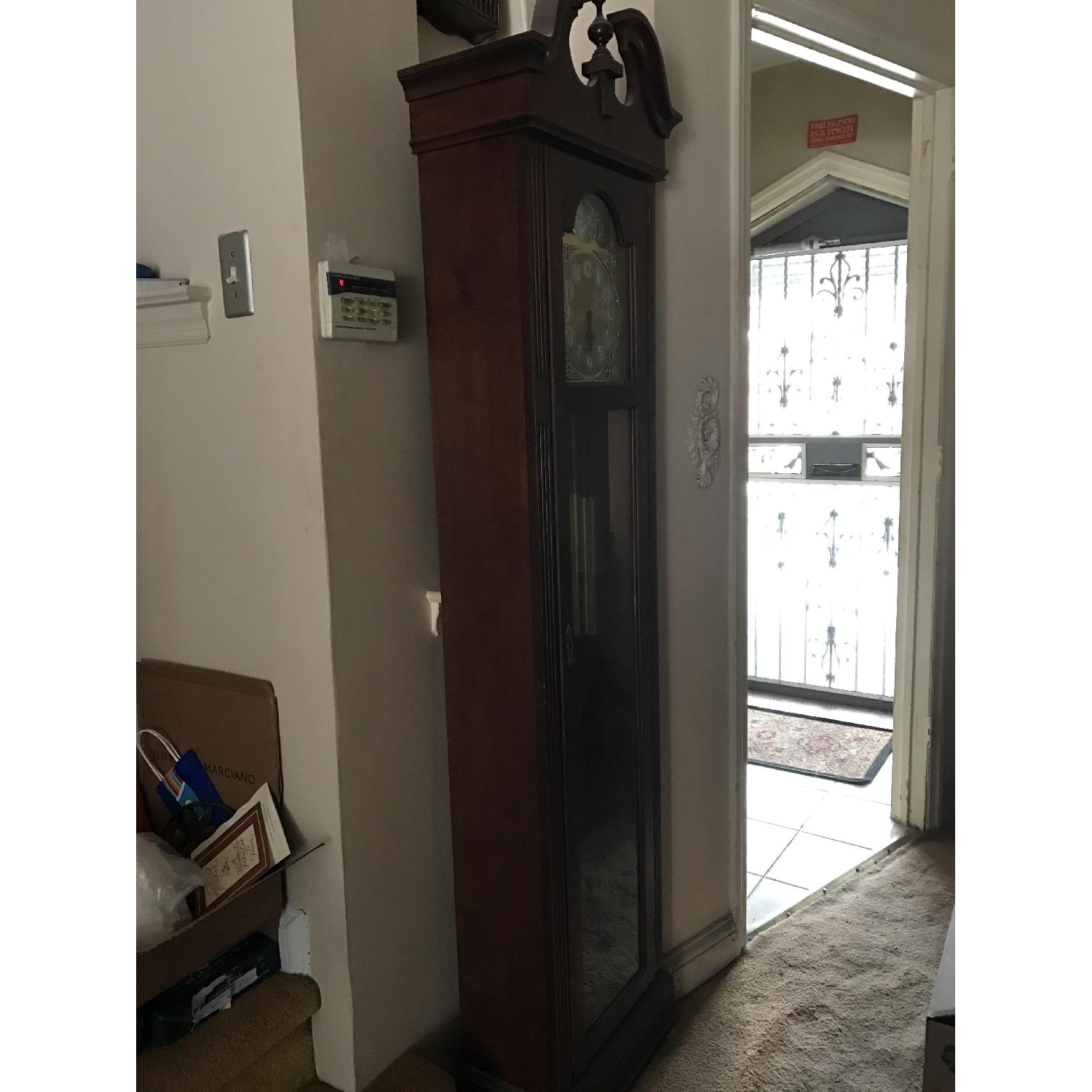 Antique Grandfather Clock - image-1
