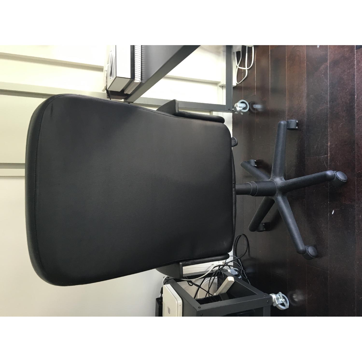 Ikea Leather Office Chair AptDeco