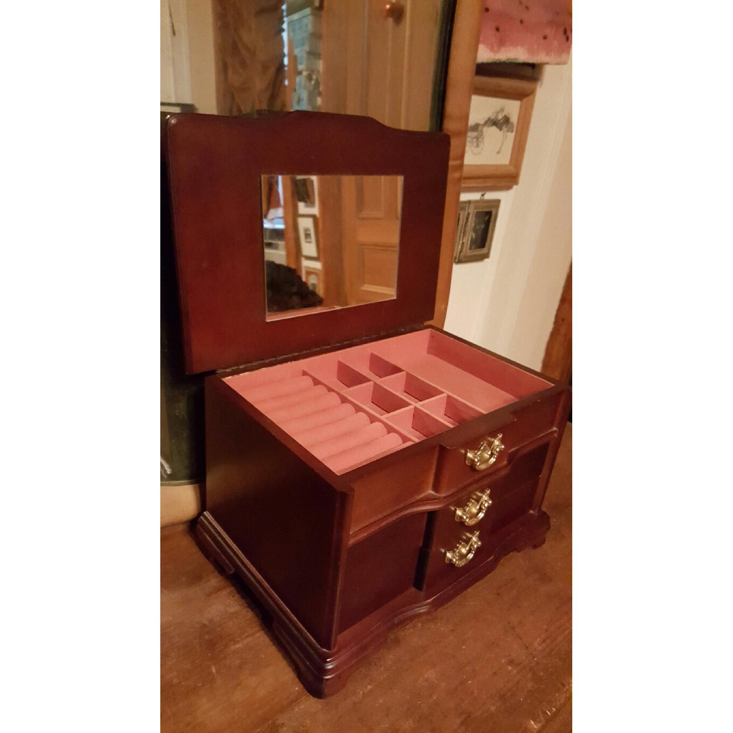 Vintage/Antique Jewelry Box - image-1