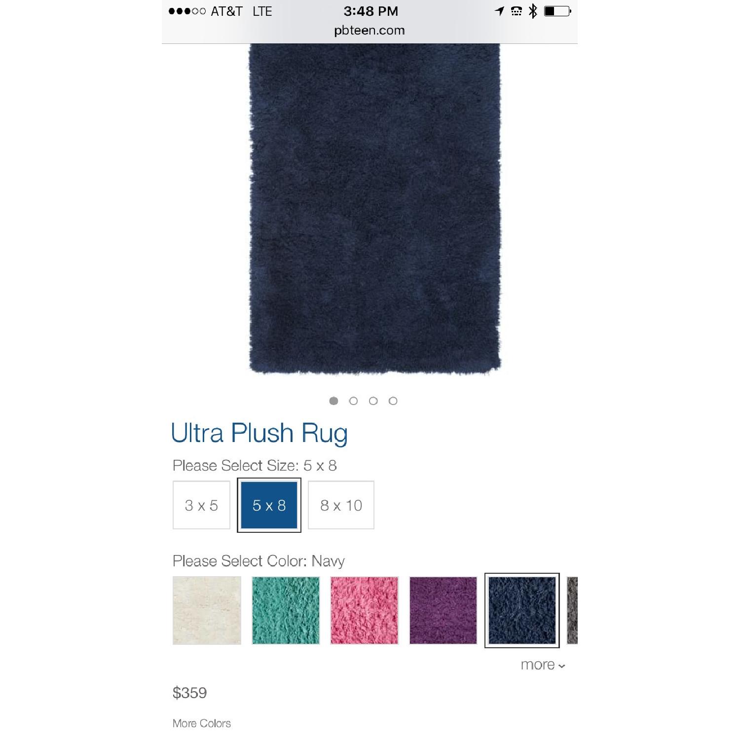 Pottery Barn Teen Ultra Plush Rug - image-3