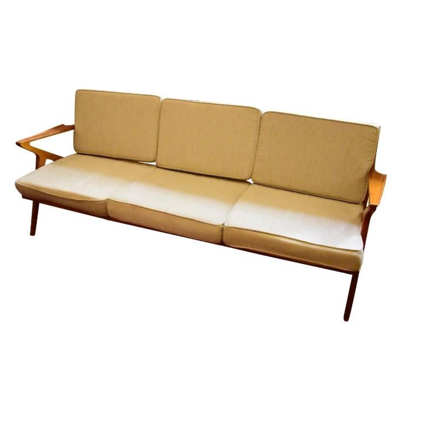 Danish Modern Z Sofa AptDeco