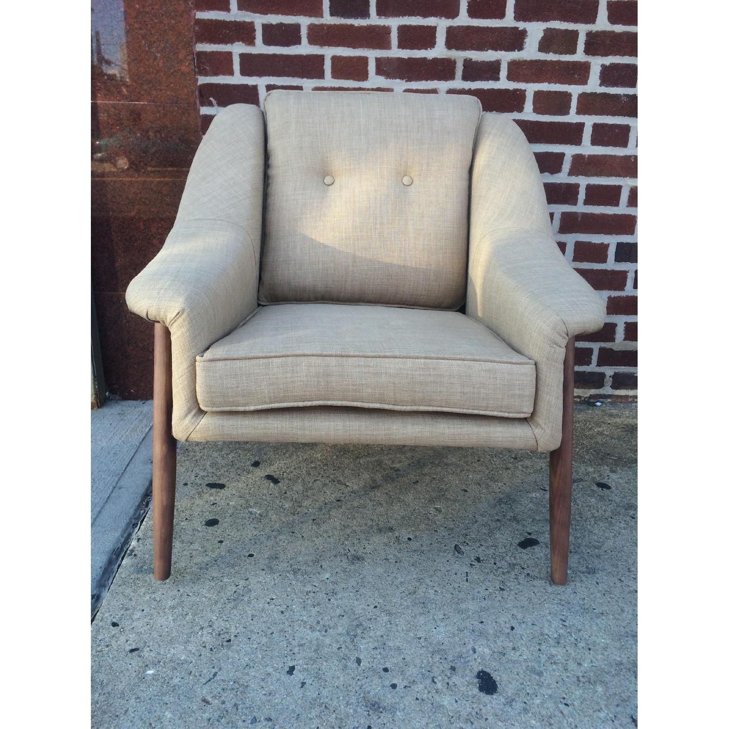 Mid Century Danish Modern Lounge Arm Chair - image-3