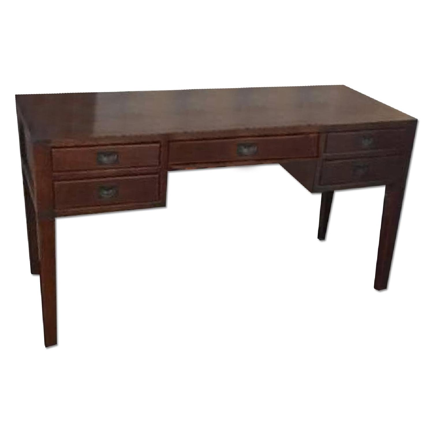 Crate & Barrel Campaign Desk AptDeco