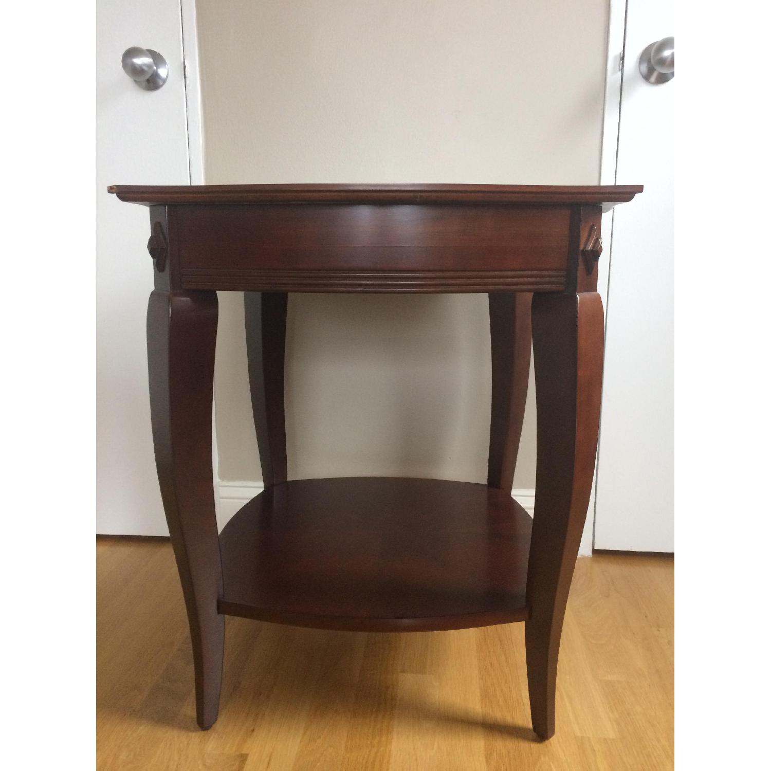 The Bombay Company Dark Wooden Side Table - image-4