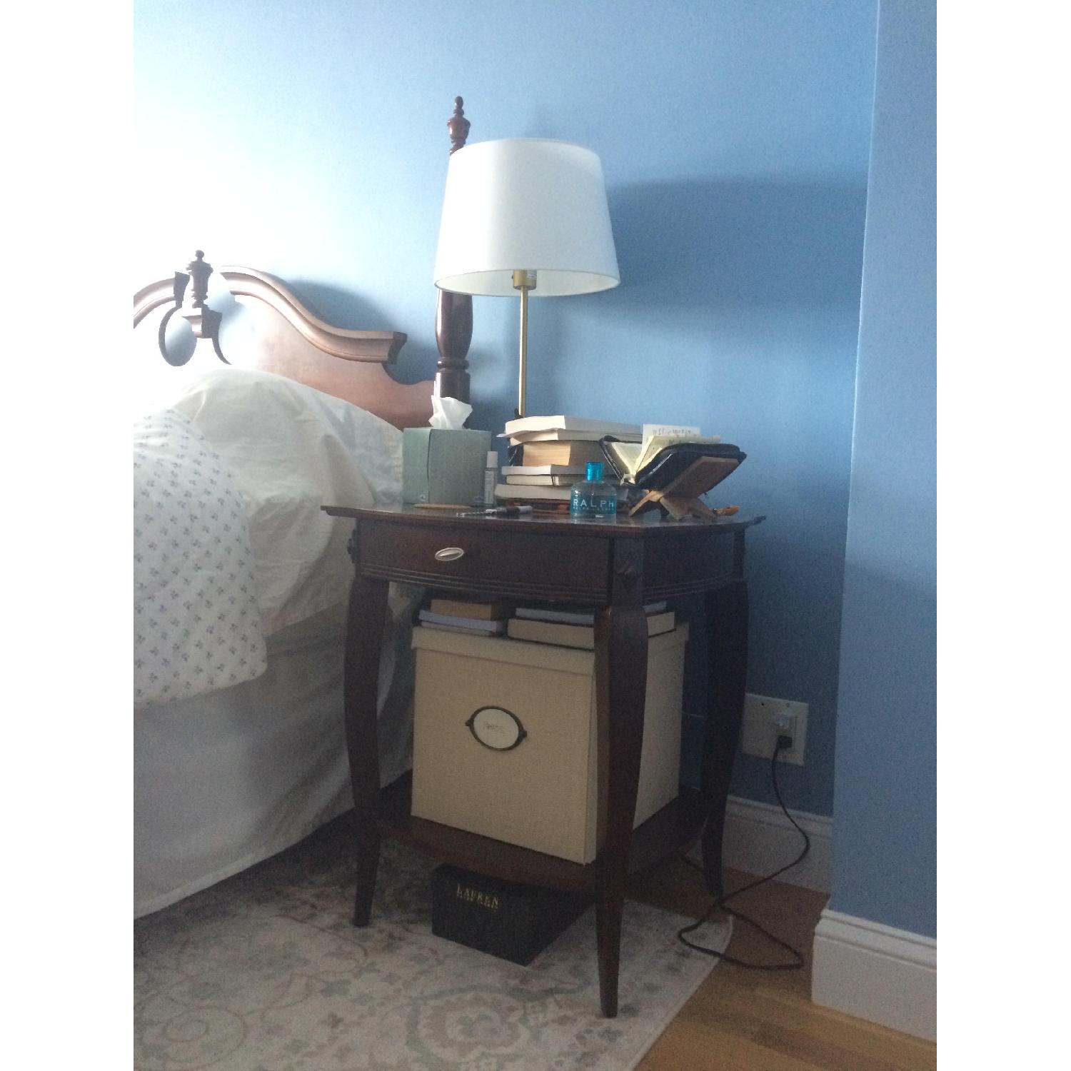 The Bombay Company Dark Wooden Side Table - image-9