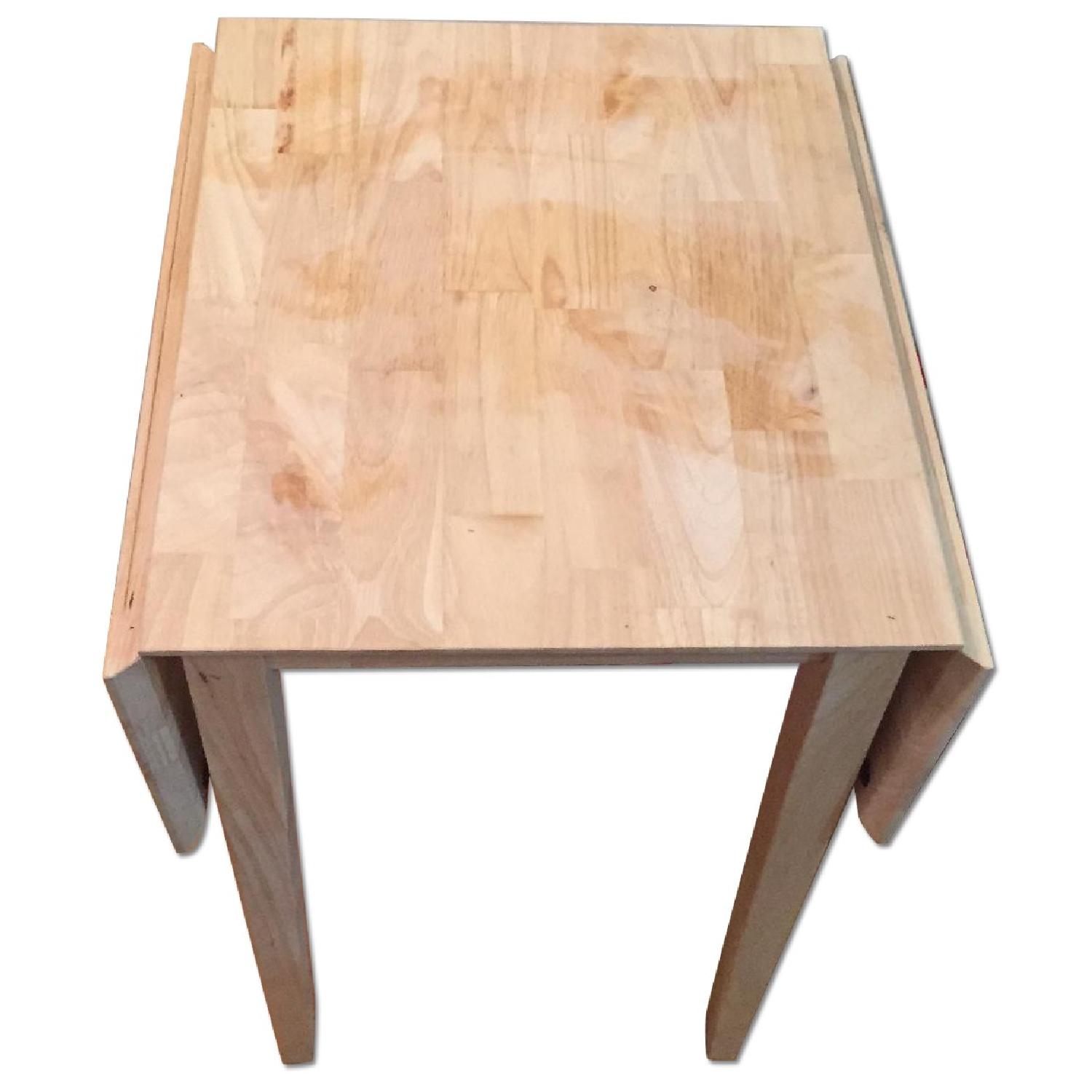 Rectangle Drop- Leaf Shaker Style Dining Table - image-0