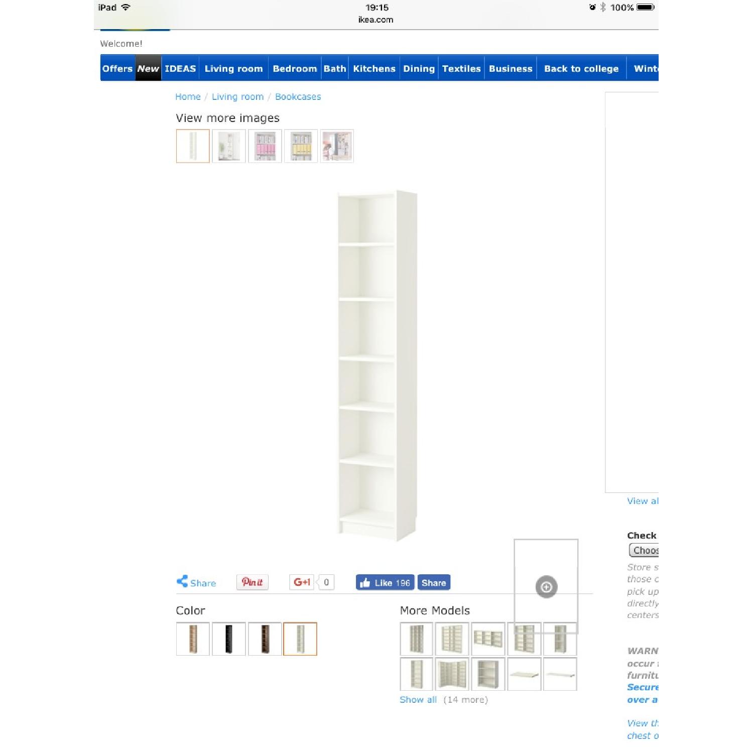 Ikea Billy Bookcase - image-1