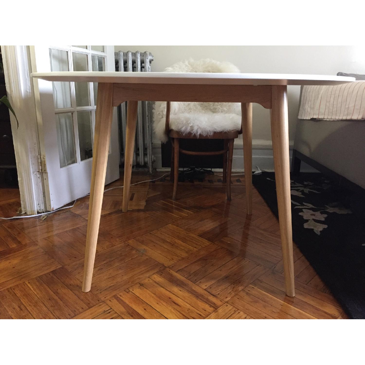Ikea Trendig Oak & Laminate Round Table - image-1