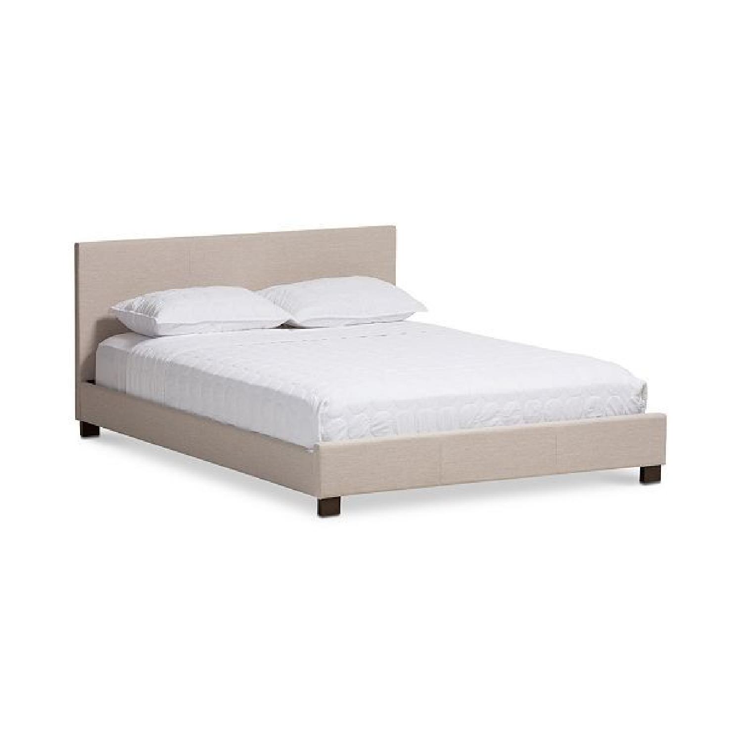 Macy's Sunday Theory Brodyn Upholstered Queen Bed - image-0