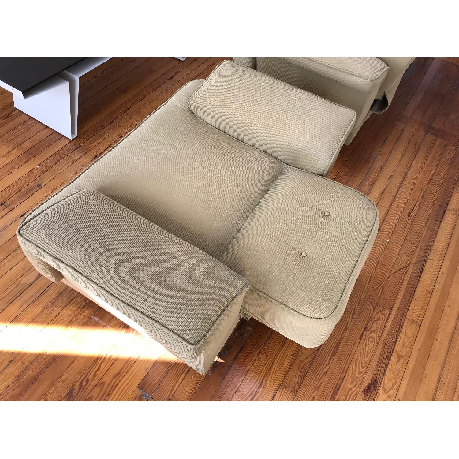 Mid Century Modern Convertible Sofa + 2 Chairs - image-2