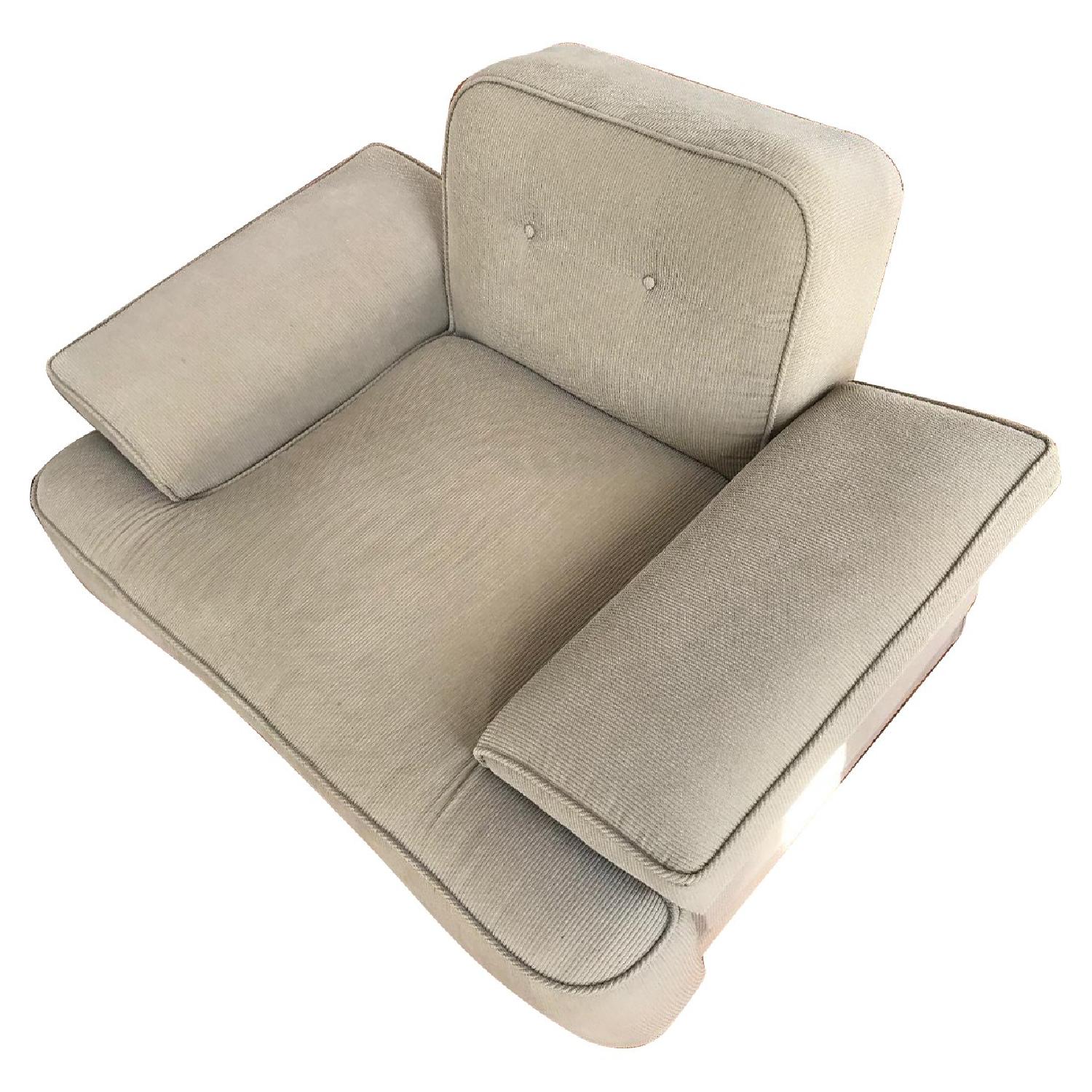 Mid Century Modern Convertible Sofa + 2 Chairs - image-6