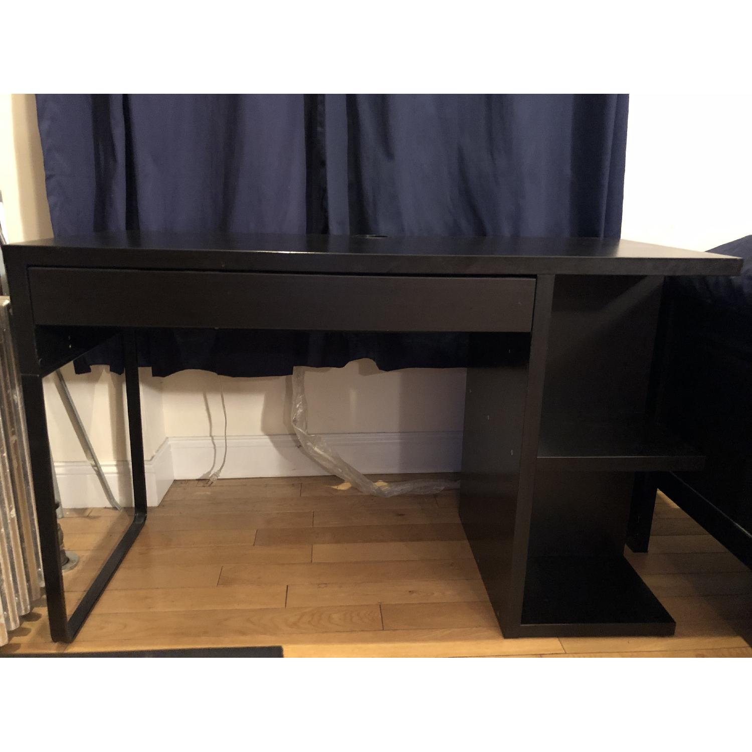 Ikea Micke Desk w/ Storage & Chair AptDeco
