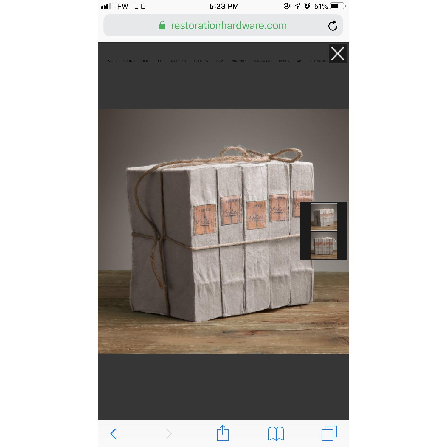 Restoration Hardware Book Tomes - image-1