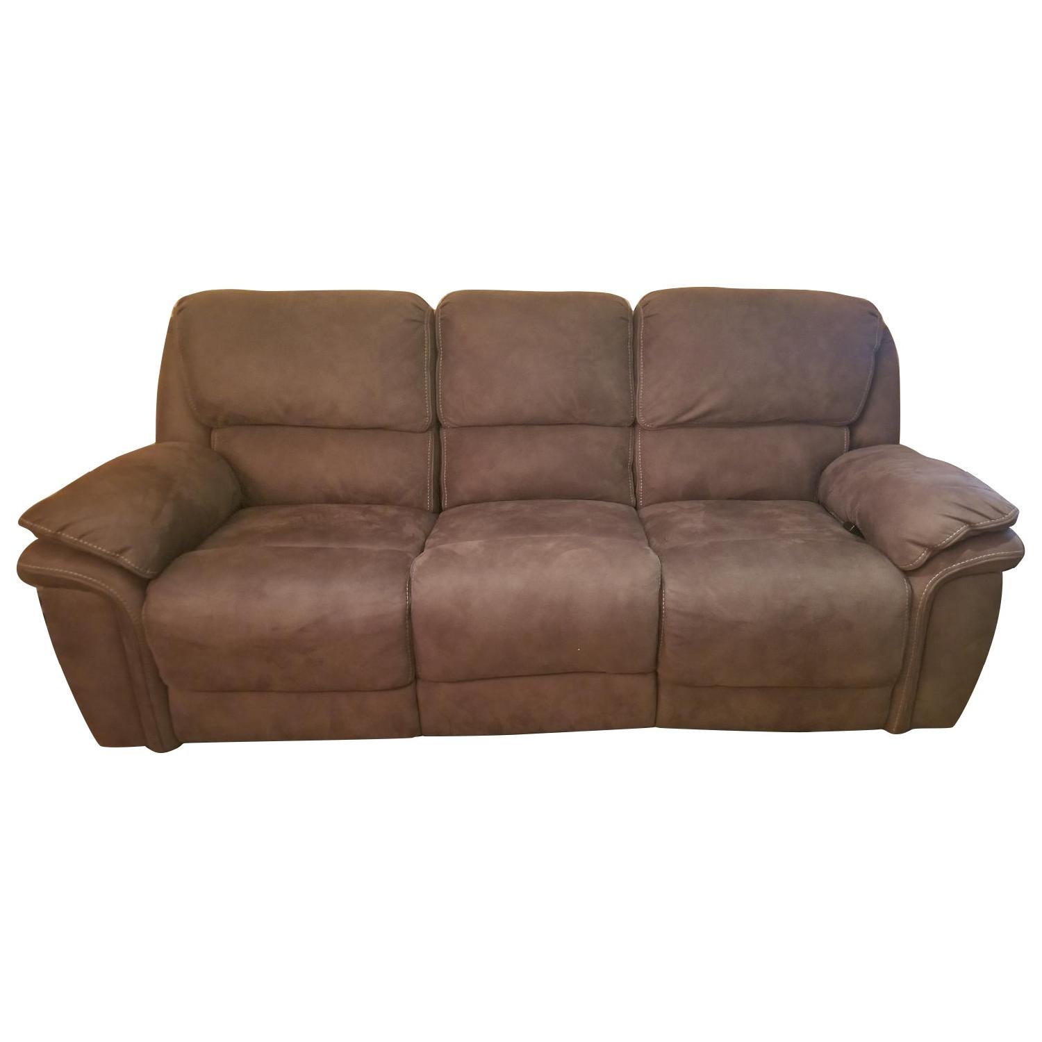 Raymour & Flanigan Power Recliner Sofa - AptDeco
