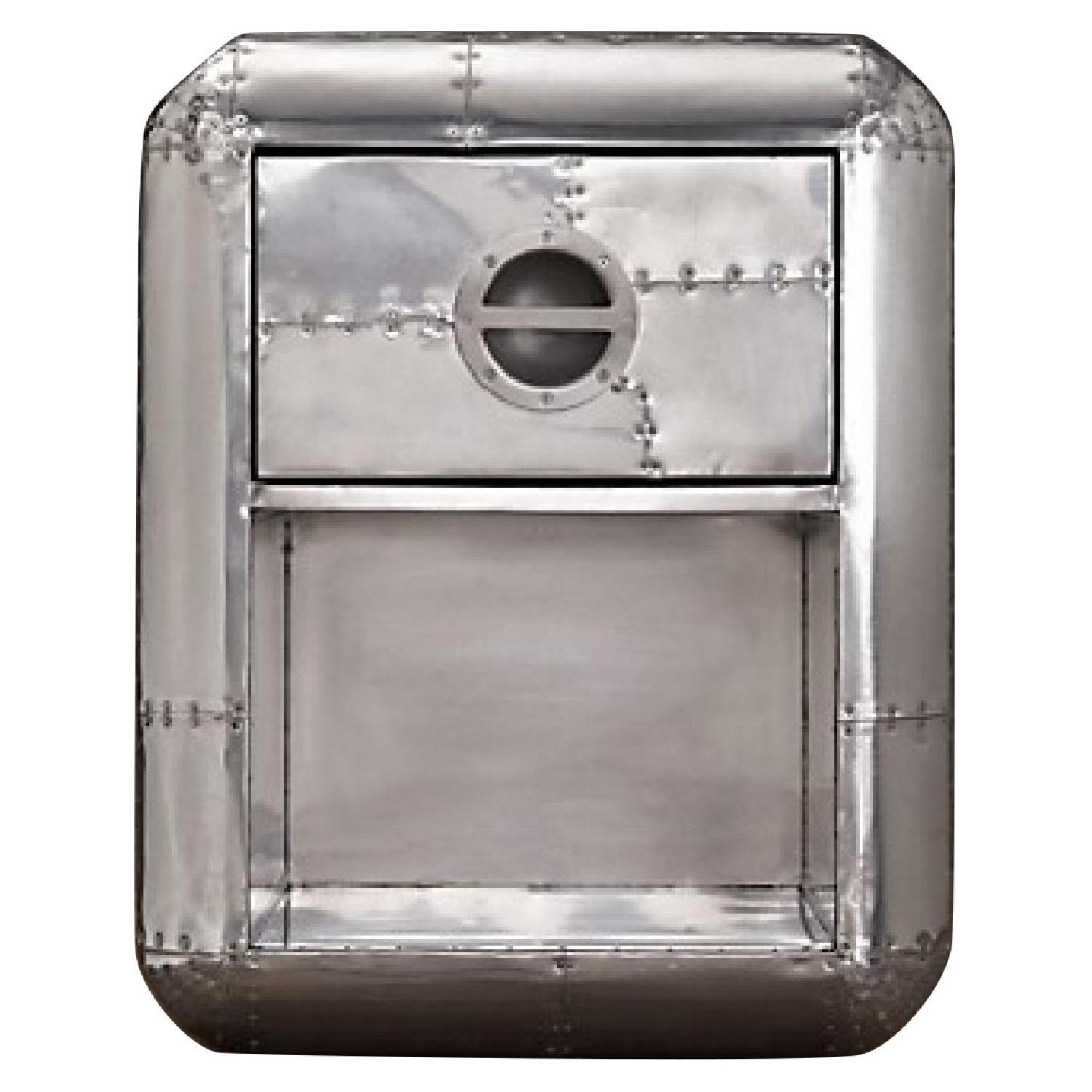 Restoration Hardware Blackhawk 1Drawer Side Tables AptDeco