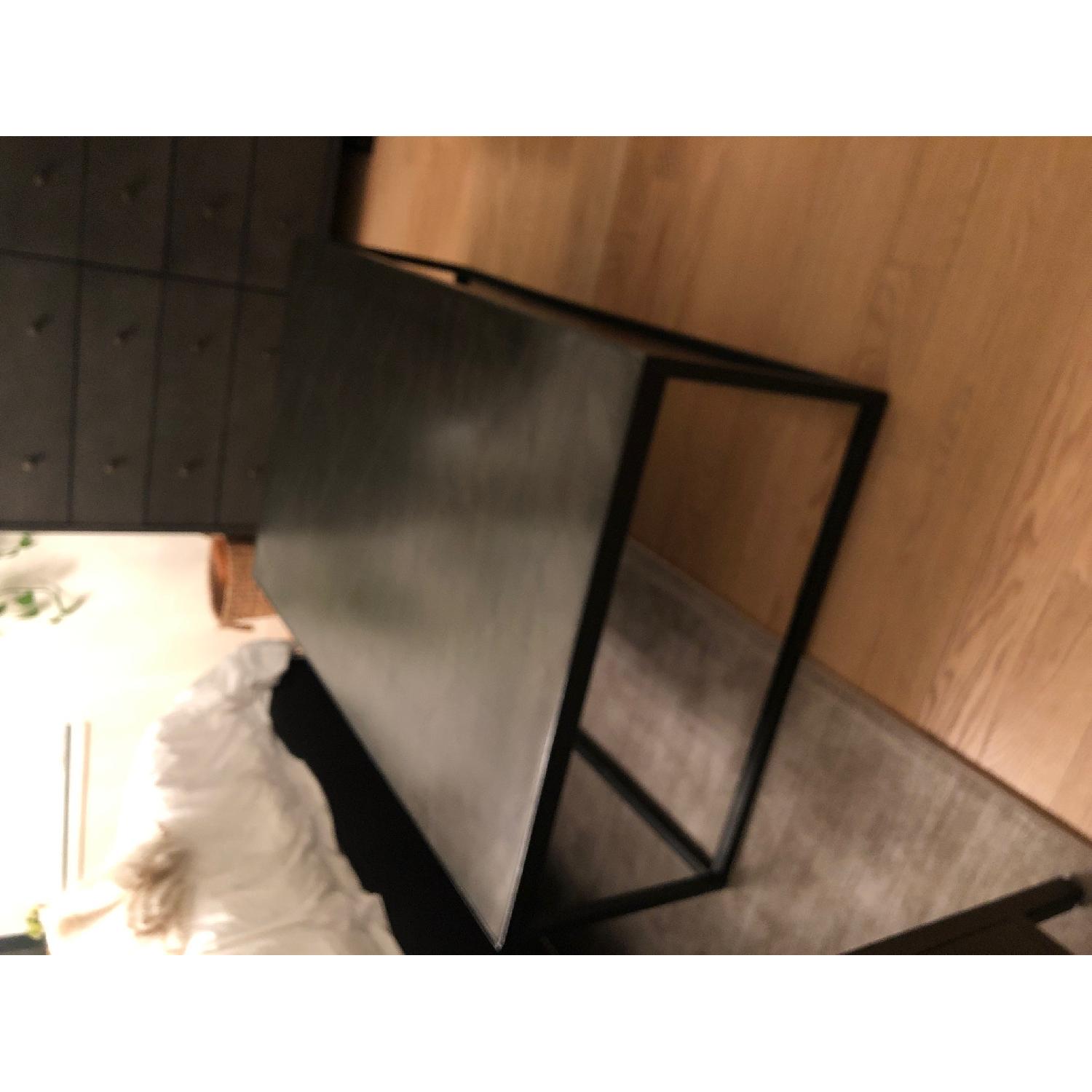 Restoration Hardware Metal Parquet Rectangular Coffee Table - image-4