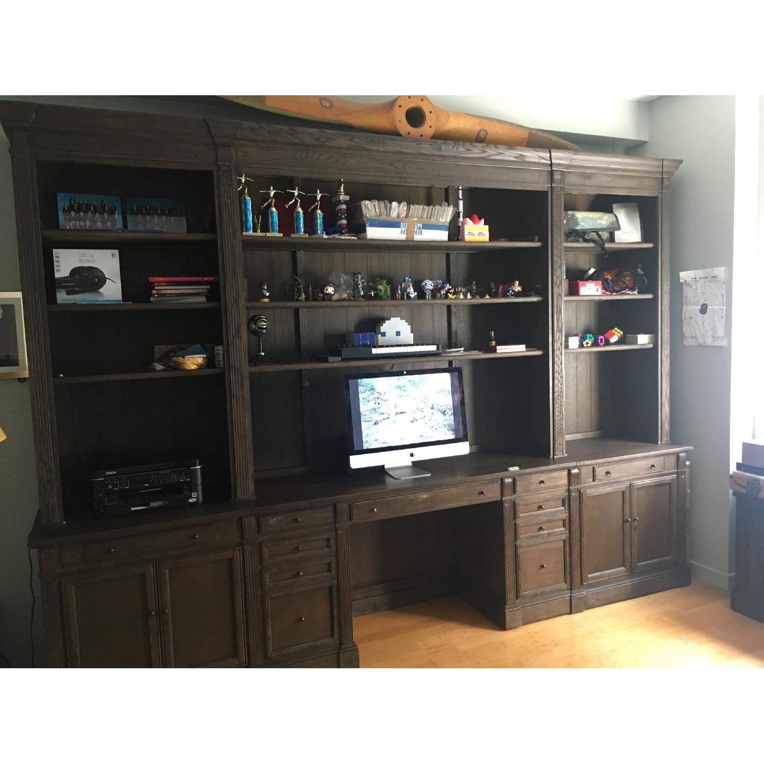 Restoration Hardware 6 Piece Library Wall Unit - image-3