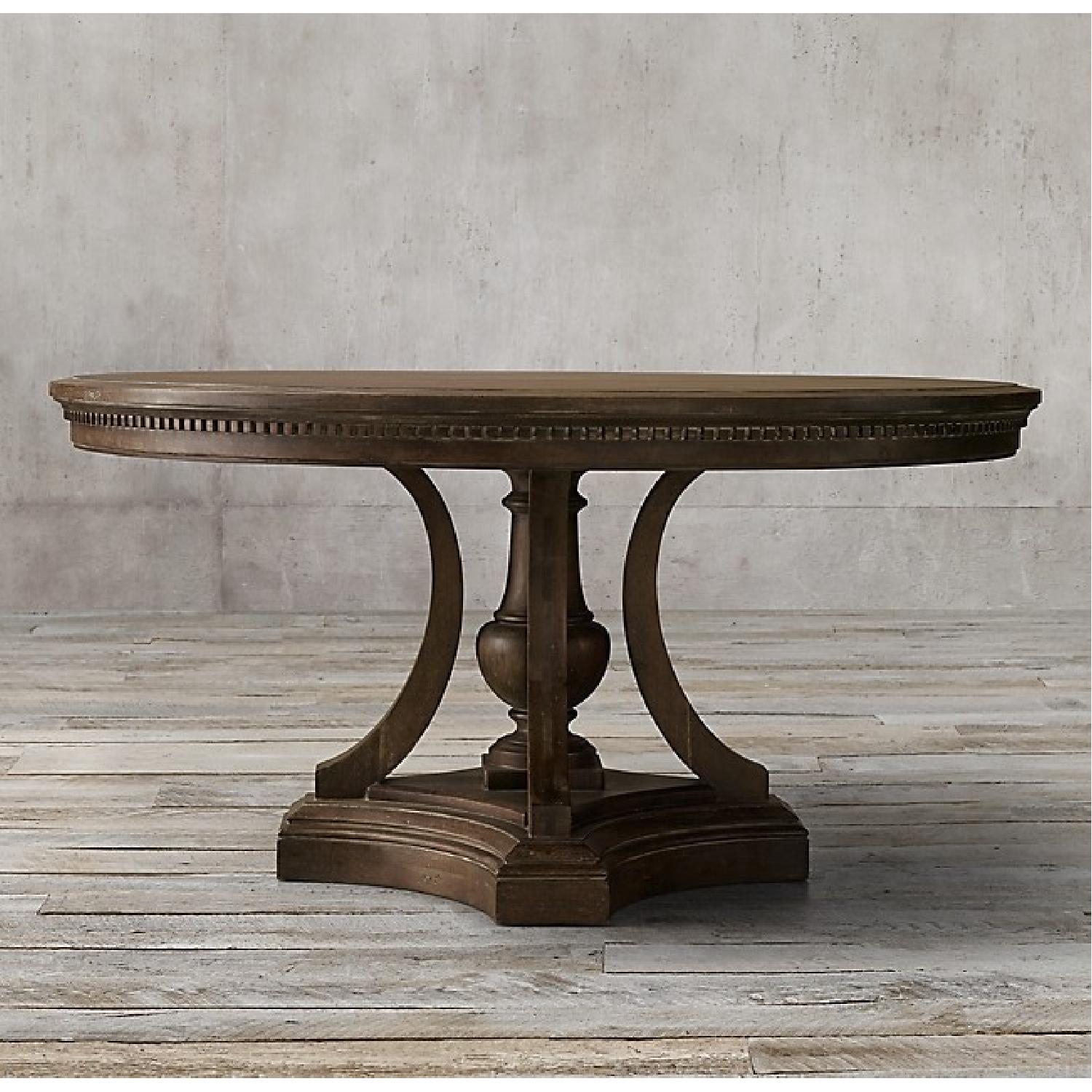 Restoration Hardware Round Dining Table - image-4