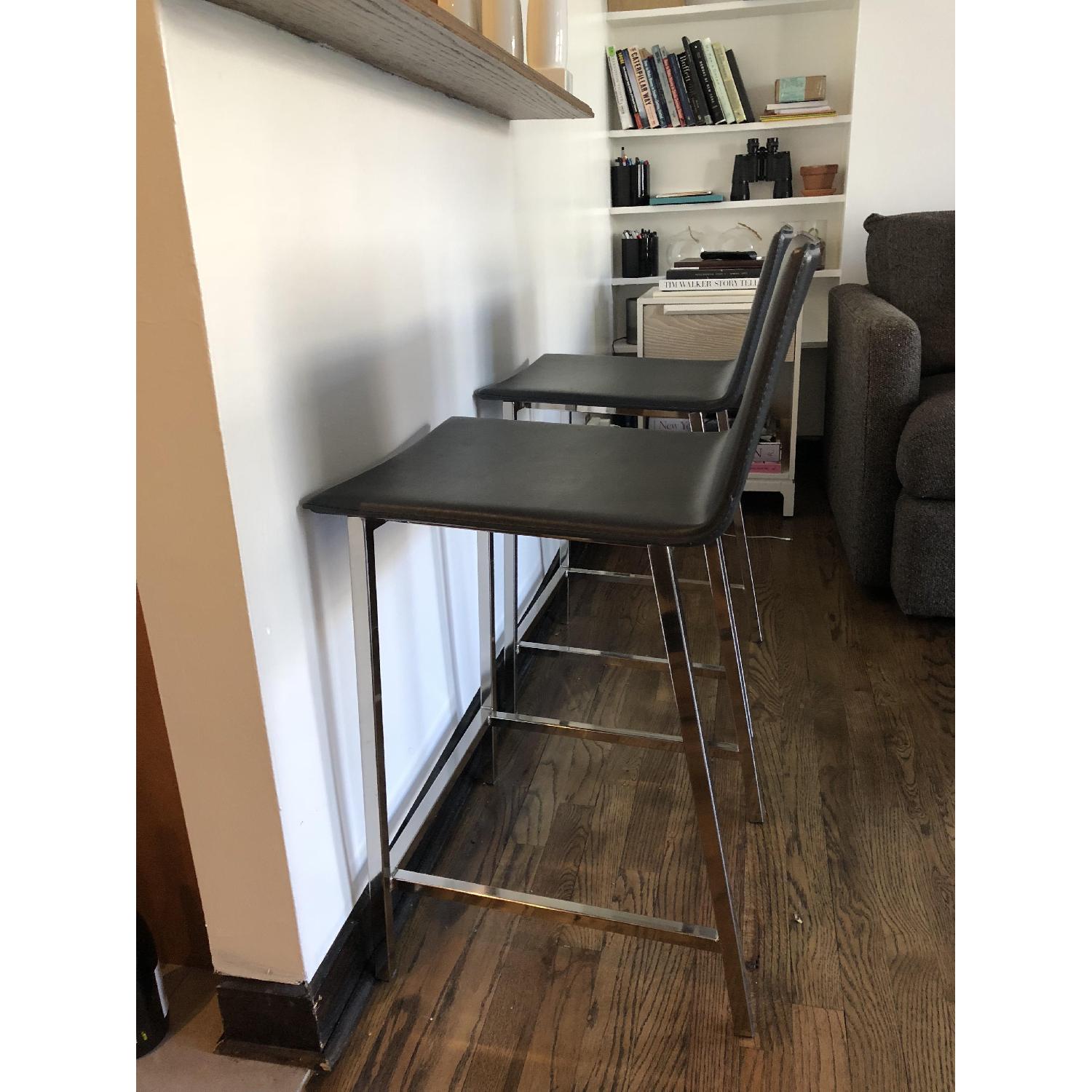 CB2 Phoenix Carbon Stools - image-1