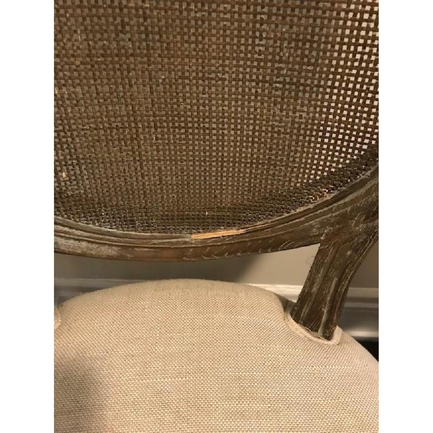 Curated visual reference: Picture Idea: Restoration Hardware Vintage Round Cane Back Dining Chairs