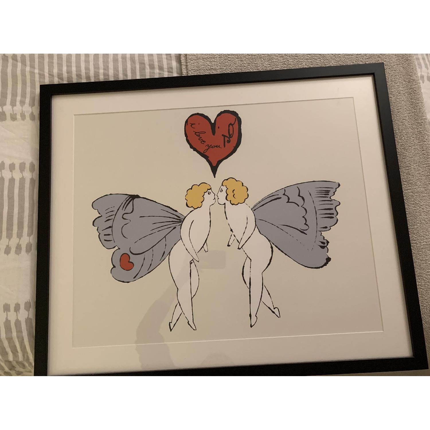 andy lakey love heart アクリル画 Andy Warhol | Amor with 55 Hearts (1956) | MutualArt