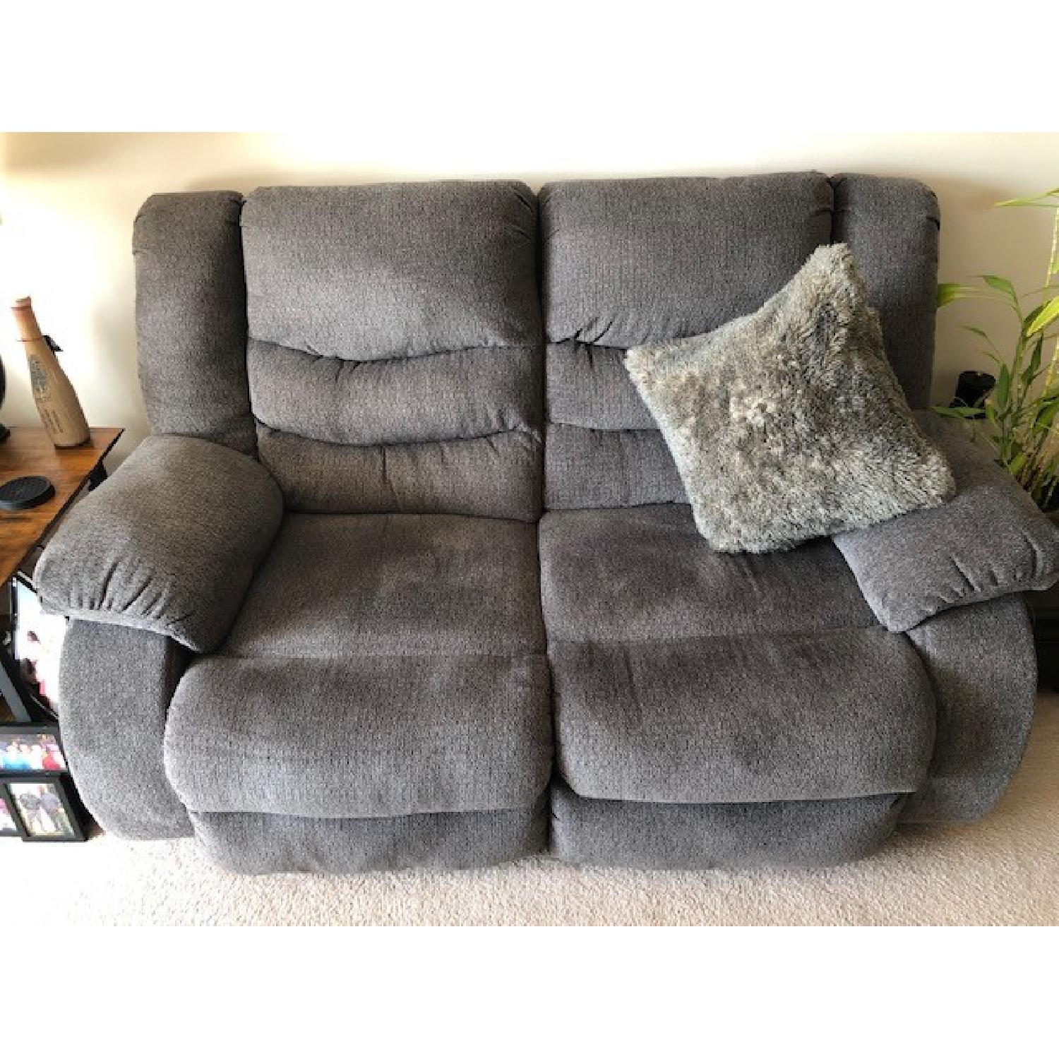 Ashley Reclining Loveseat - image-1