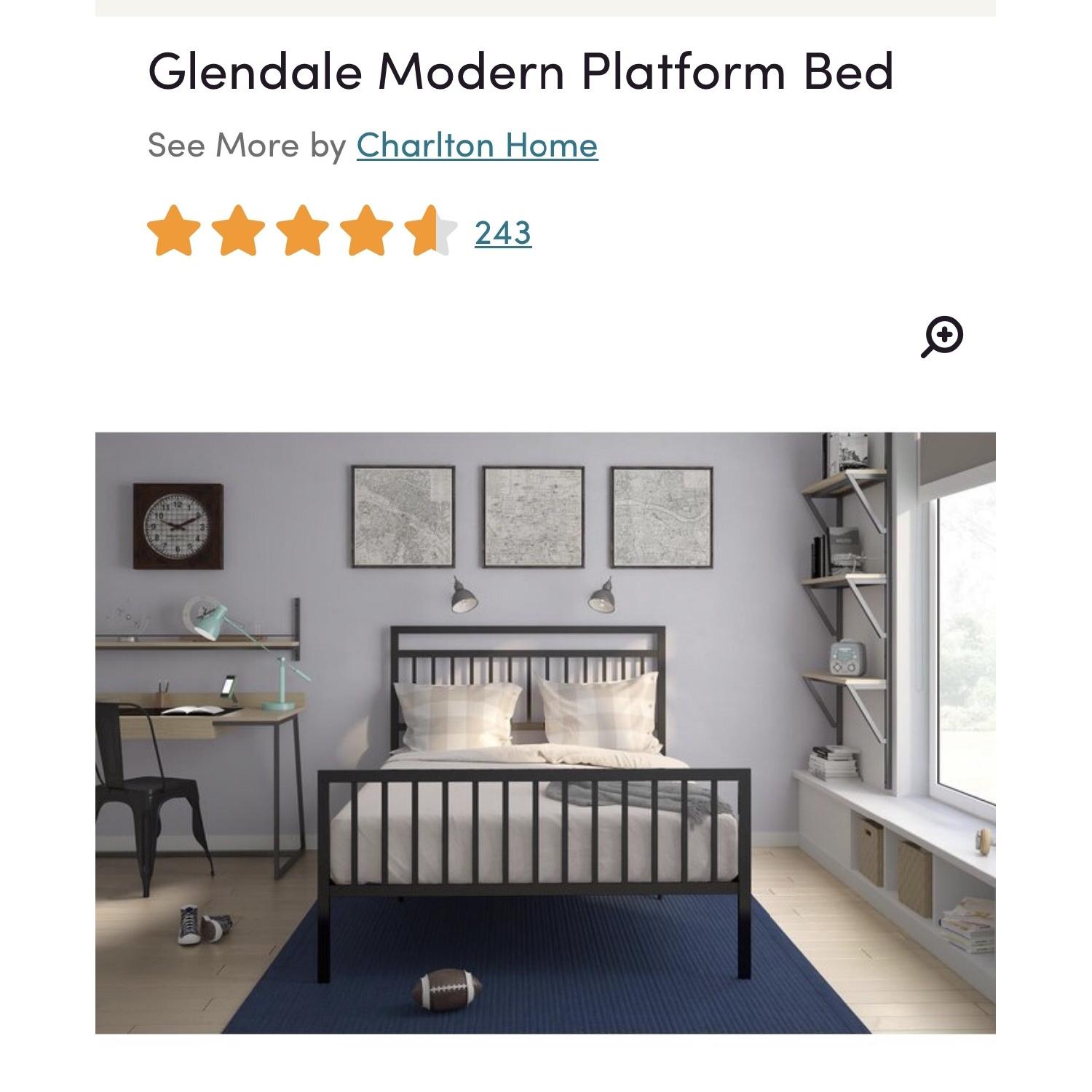 Charlton Home Glendale Platform Bed Frame - image-1