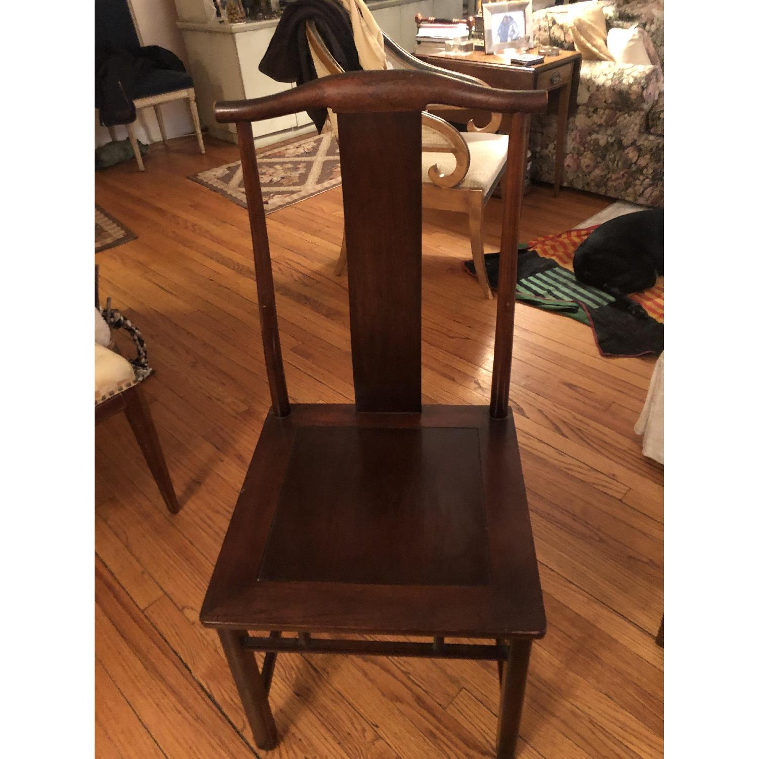 Baker Asian Far East Dining Table w/ 6 Chairs - image-3