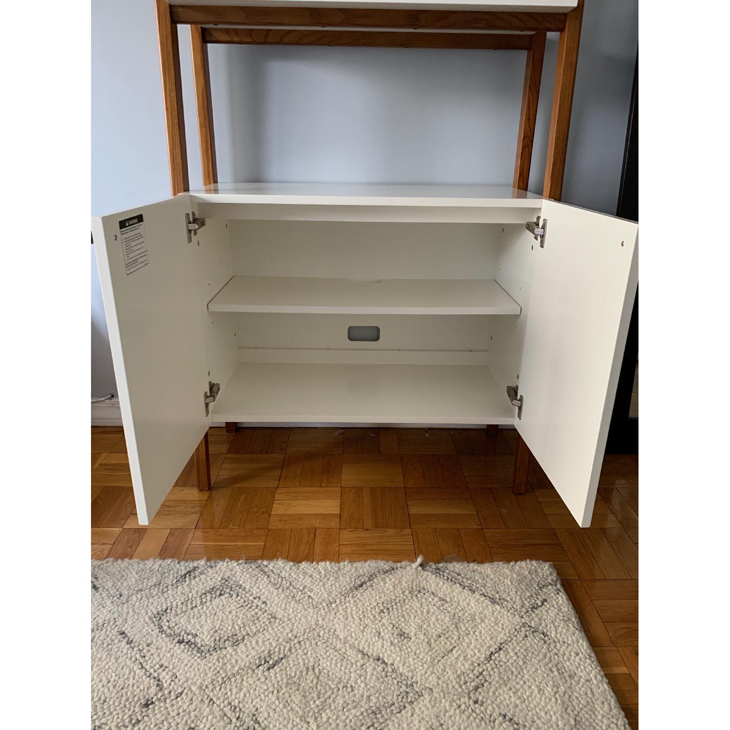 West Elm Modern Cabinet Bookcase - image-7