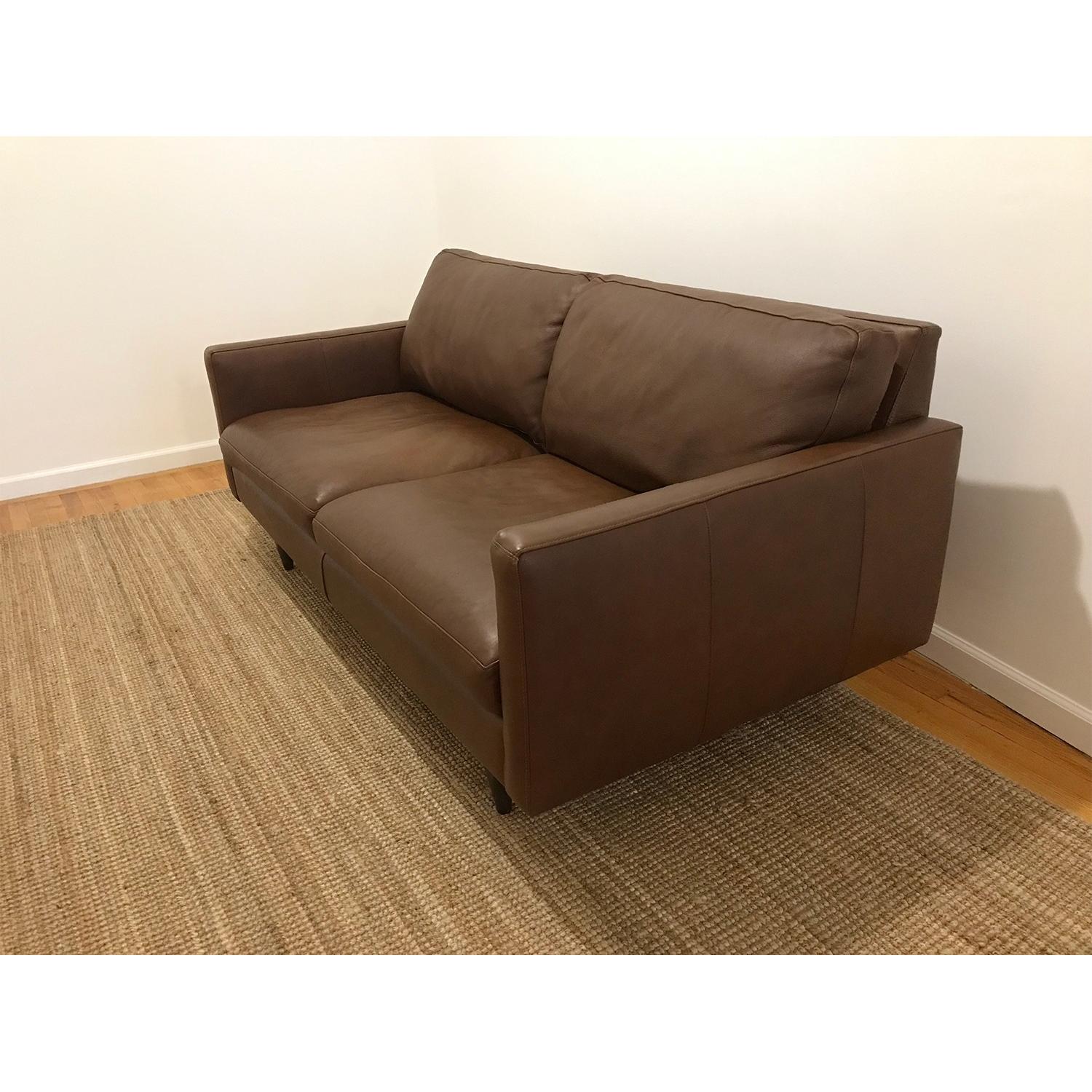 Room & Board Jasper Leather Sofa - image-1