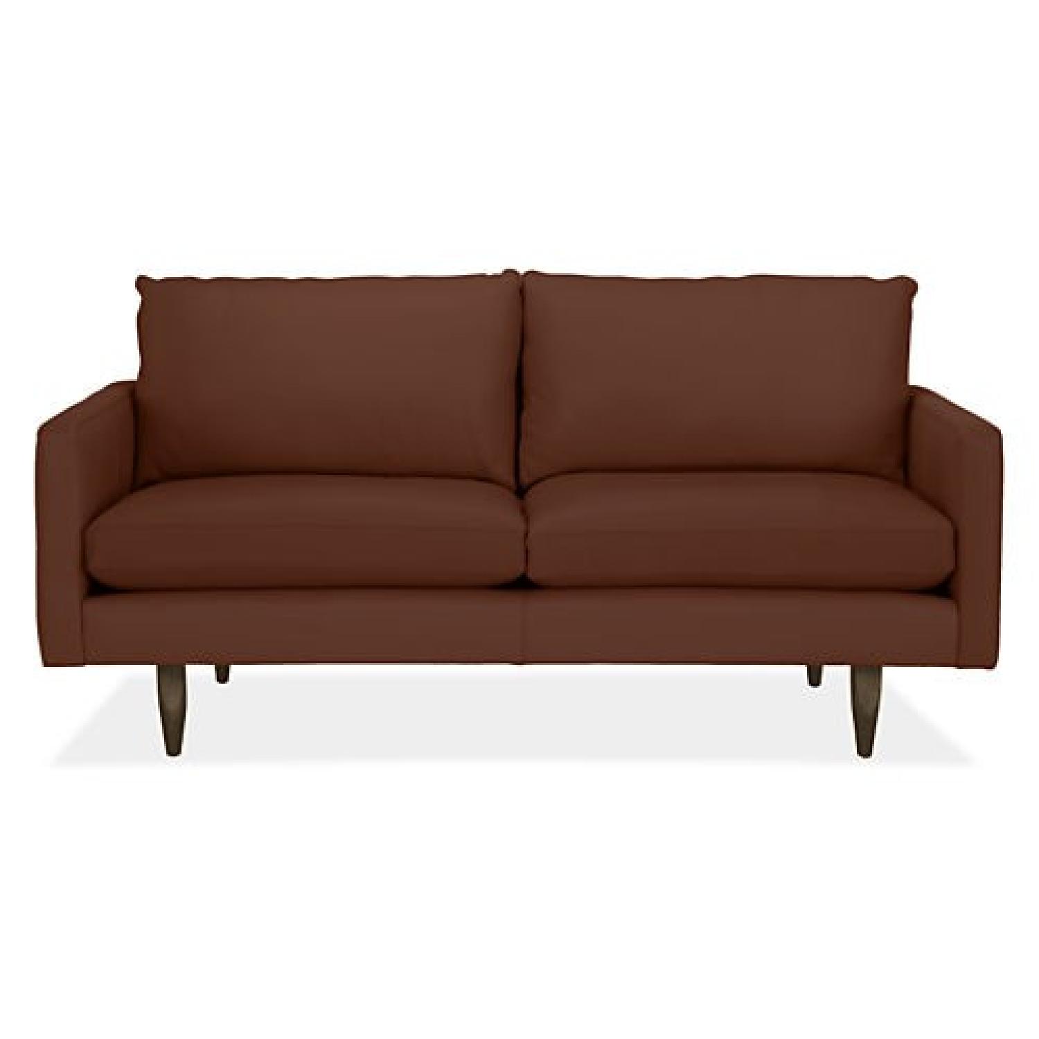 Room & Board Jasper Leather Sofa - image-5