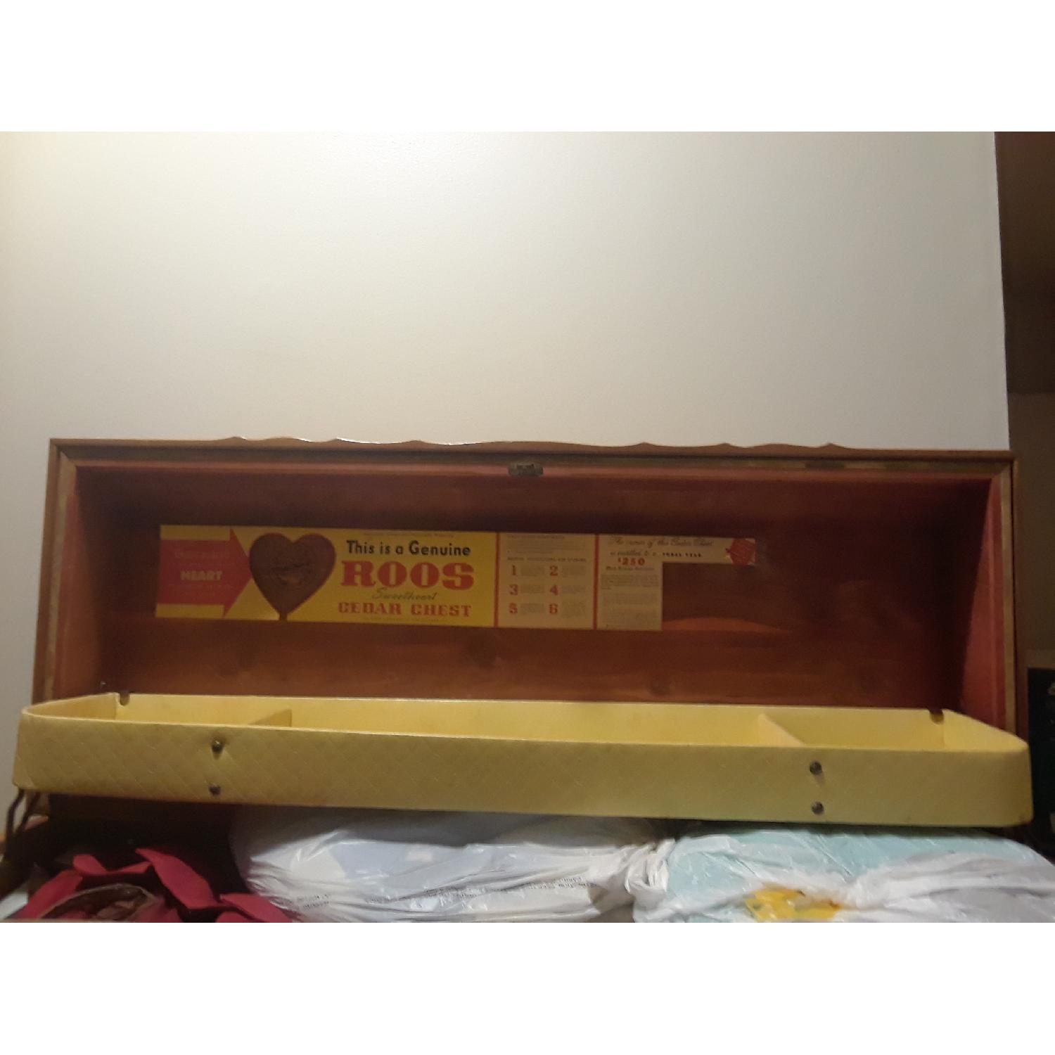 Roos Sweetheart Antique Cedar Hope Chest - image-1