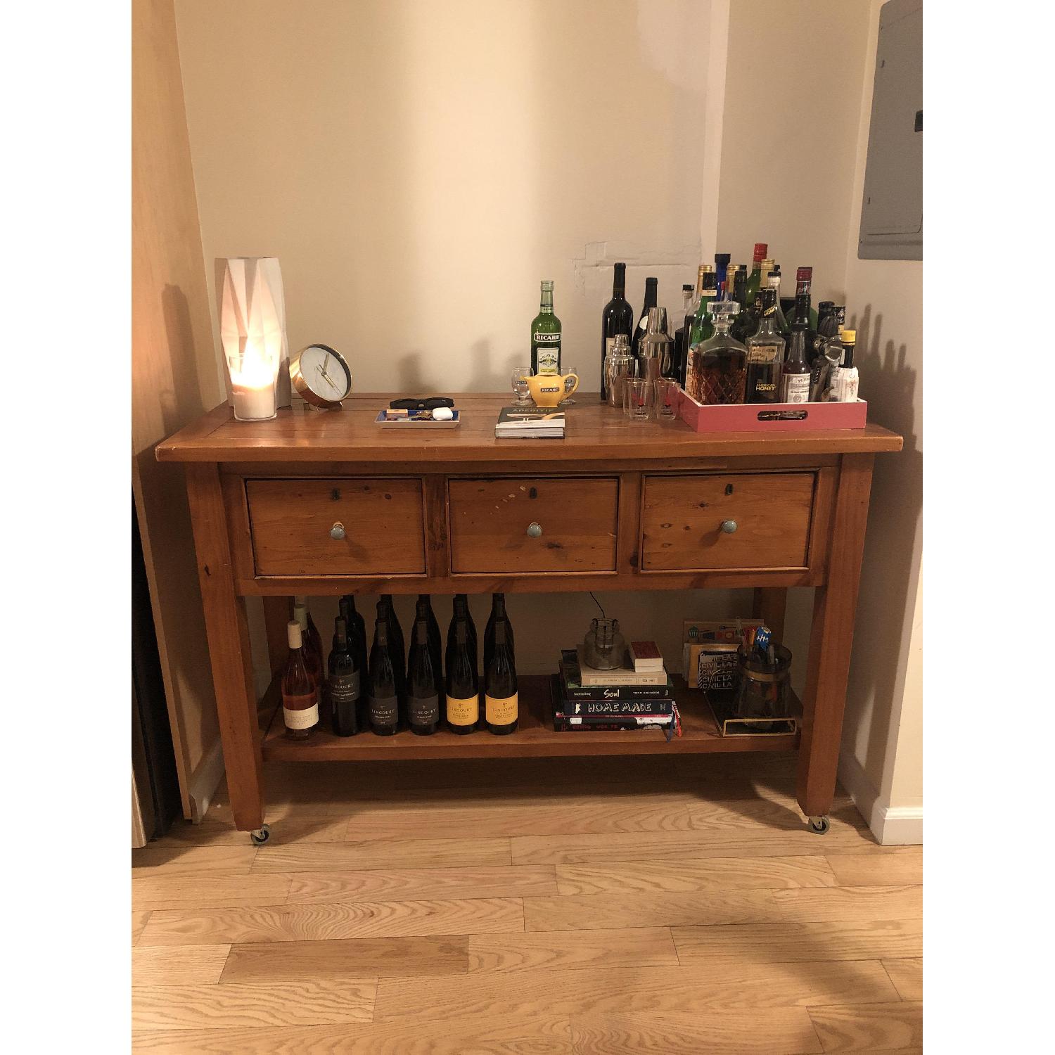 Pottery Barn Activity Table/Counter/Buffet AptDeco