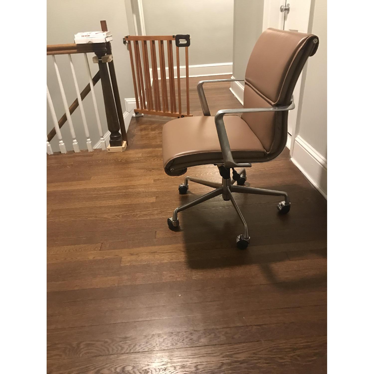 Meelano Leather Office Chair - image-2