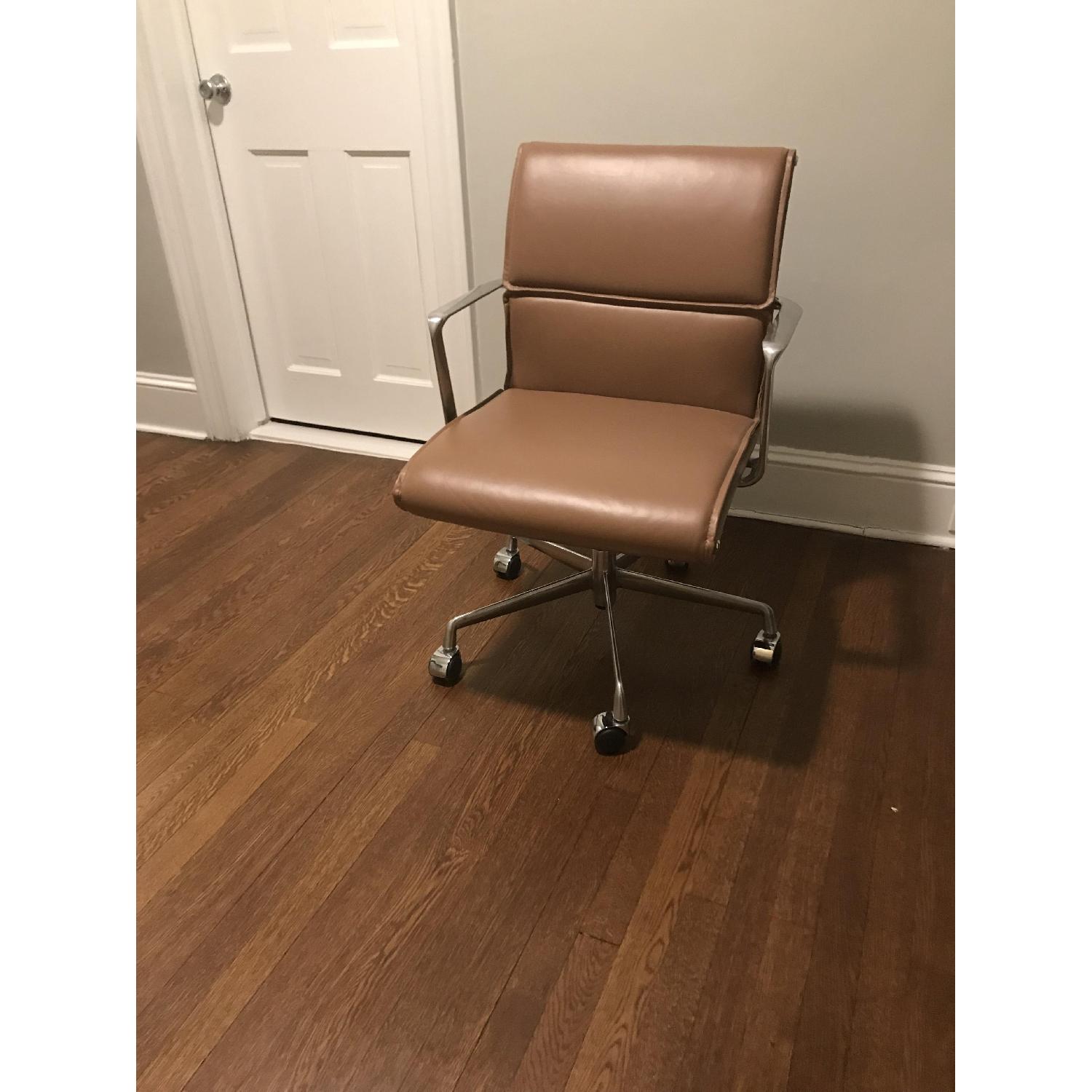 Meelano Leather Office Chair - image-3