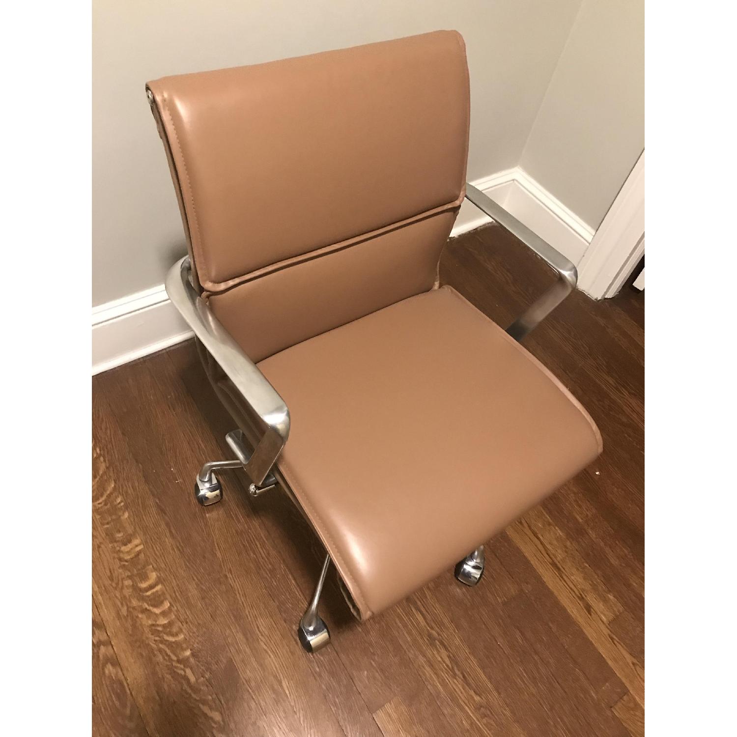 Meelano Leather Office Chair - image-4