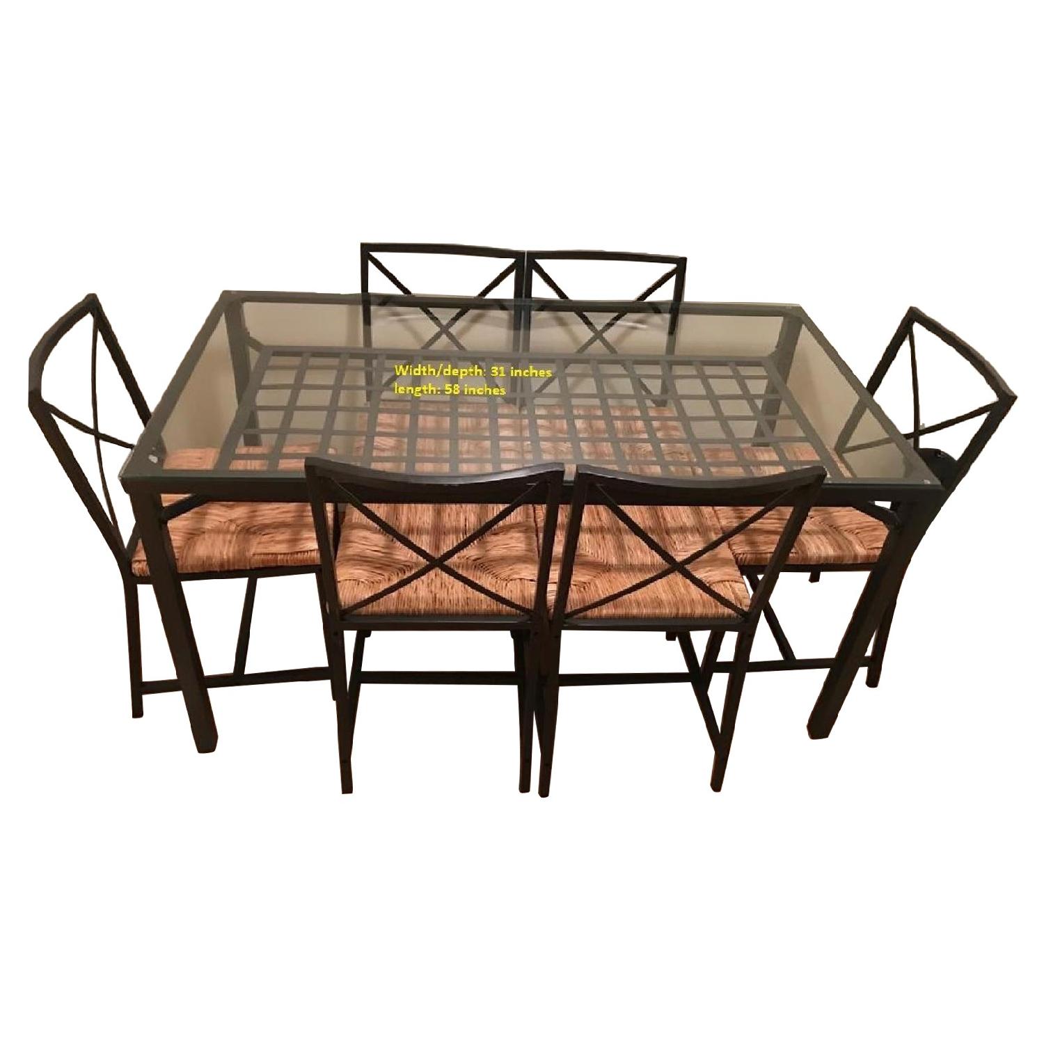 Ikea Granas Dining Table w/ 6 Chairs AptDeco