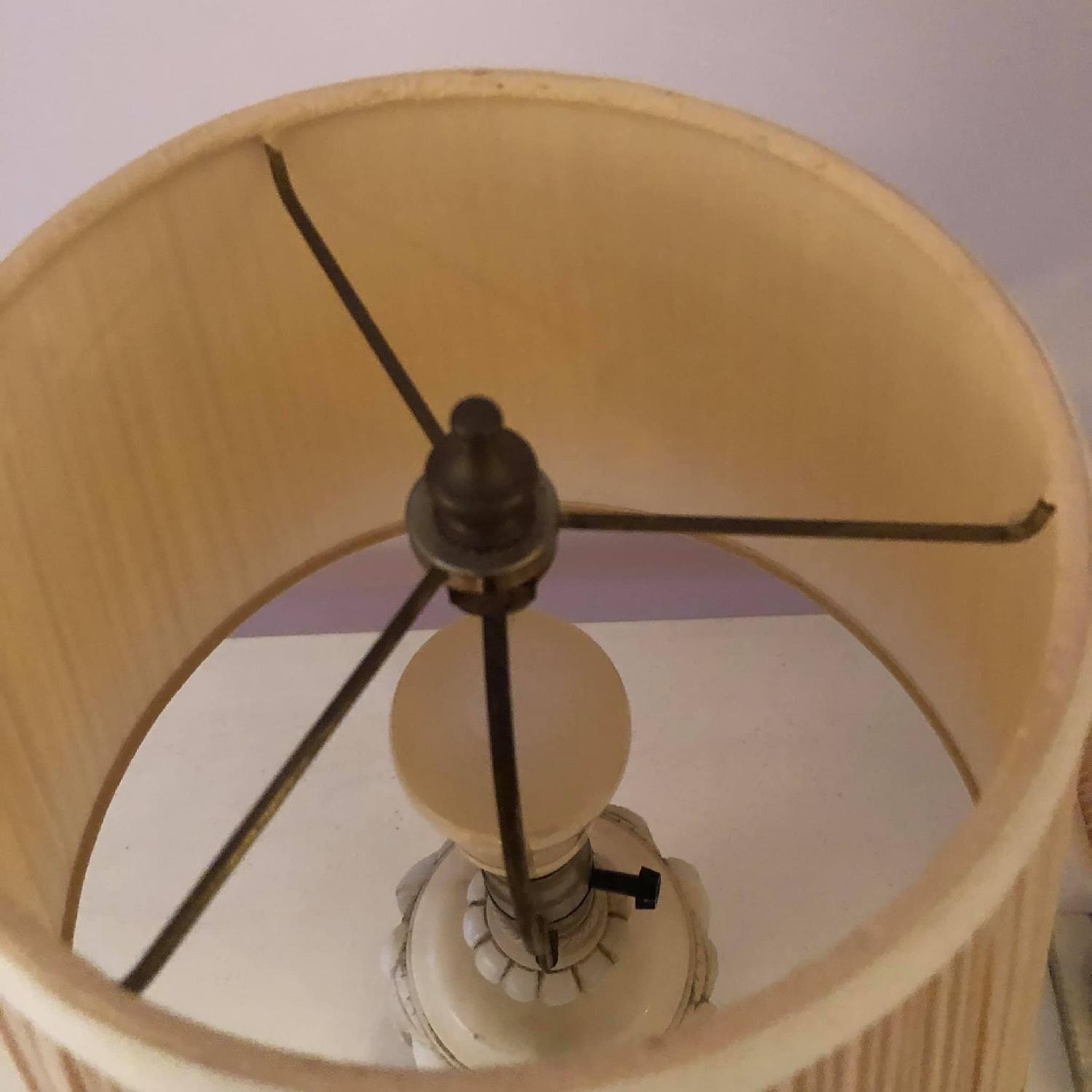 Antique Marble Table Lamps - image-3