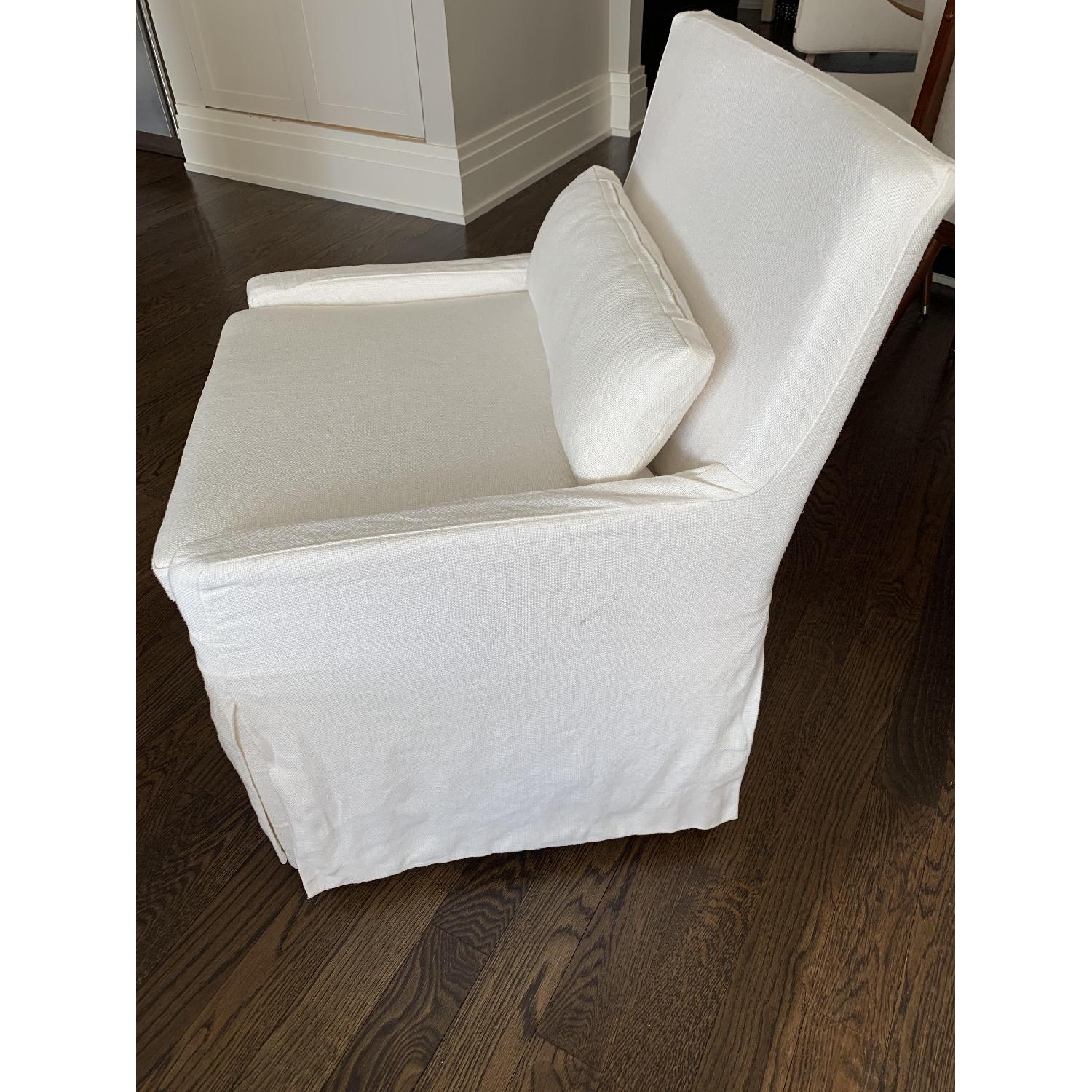 Restoration Hardware Slipcovered Chair - image-2