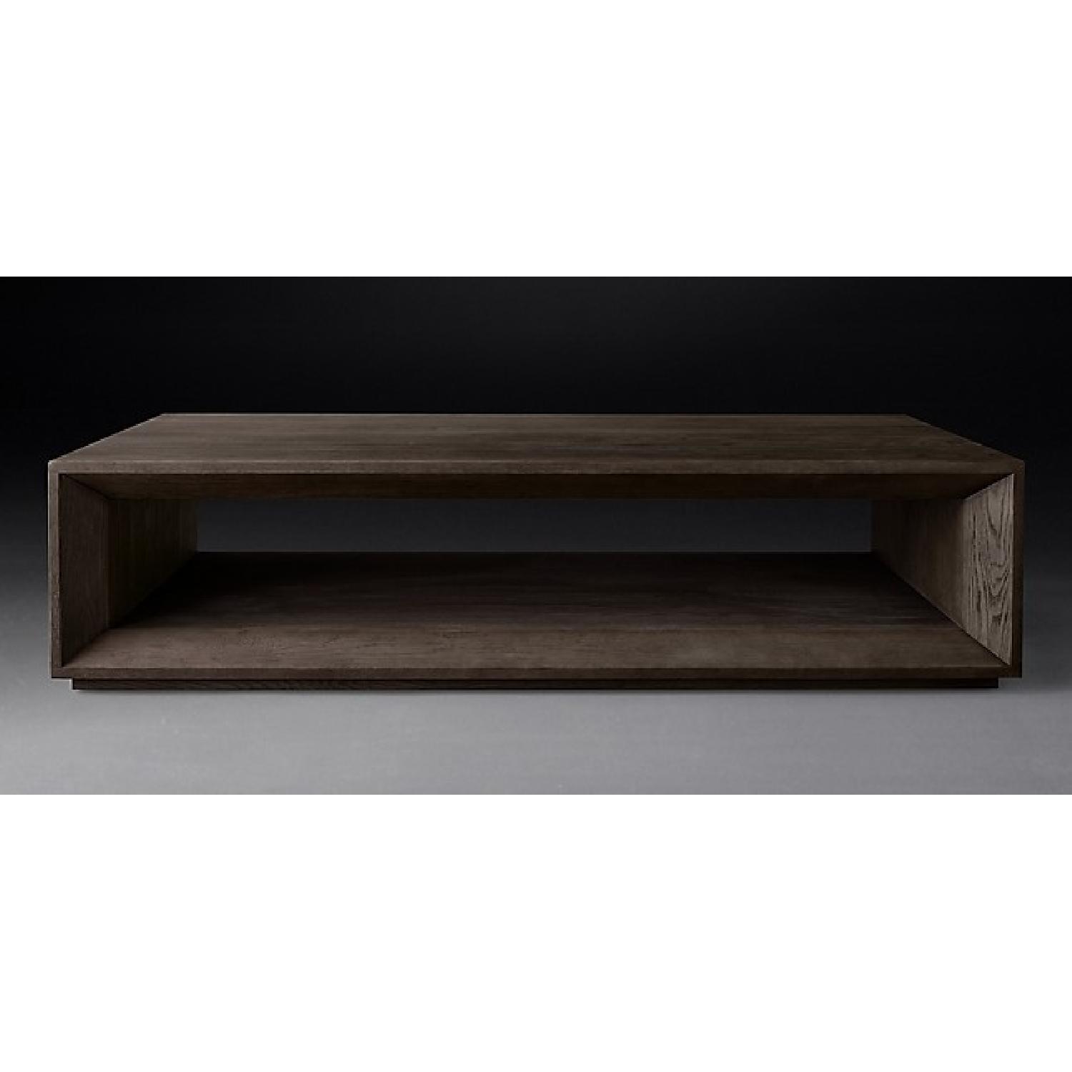 Restoration Hardware Arles Rectangular Open Coffee Table - image-1
