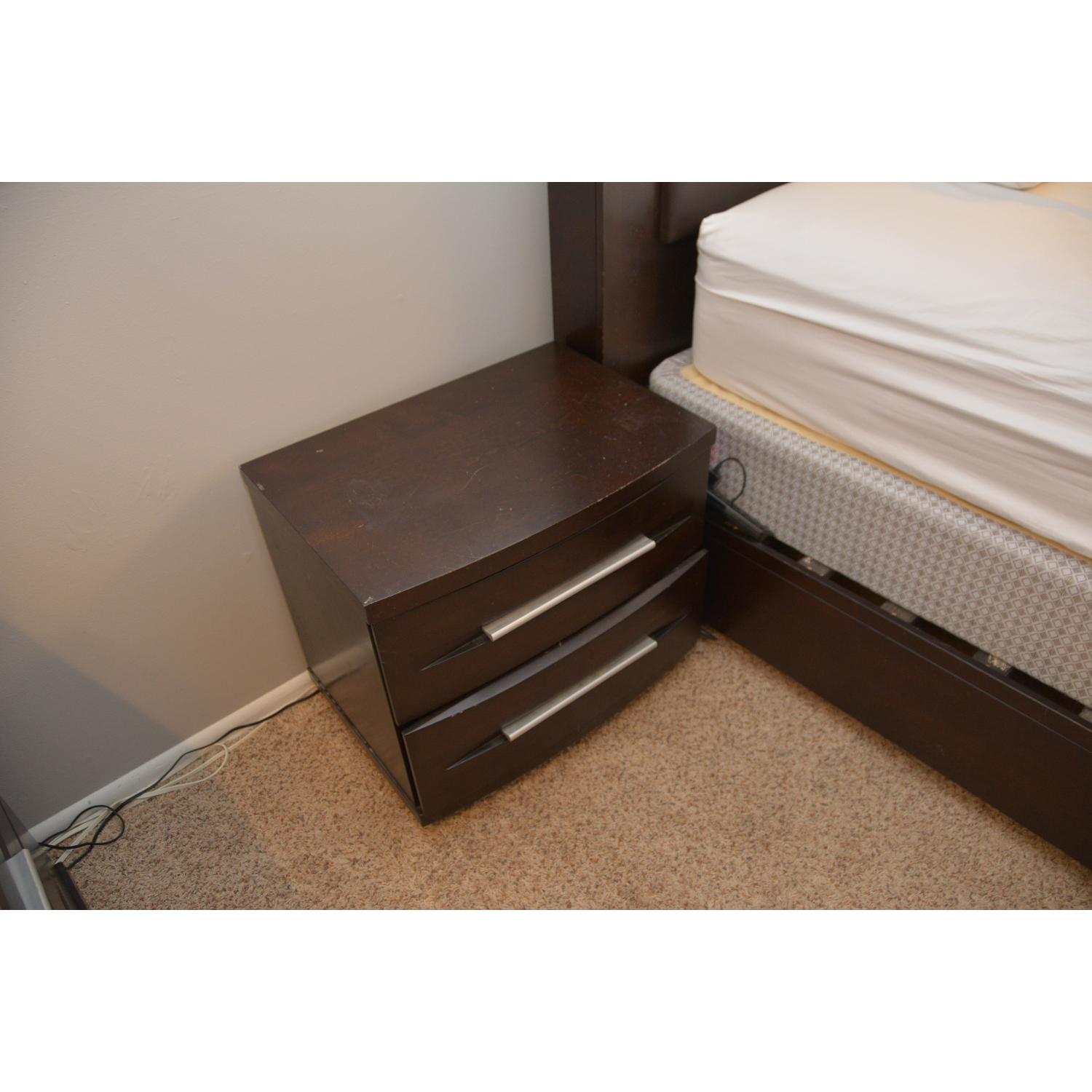 Raymour & Flanigan 2 Drawer Nightstand - image-3
