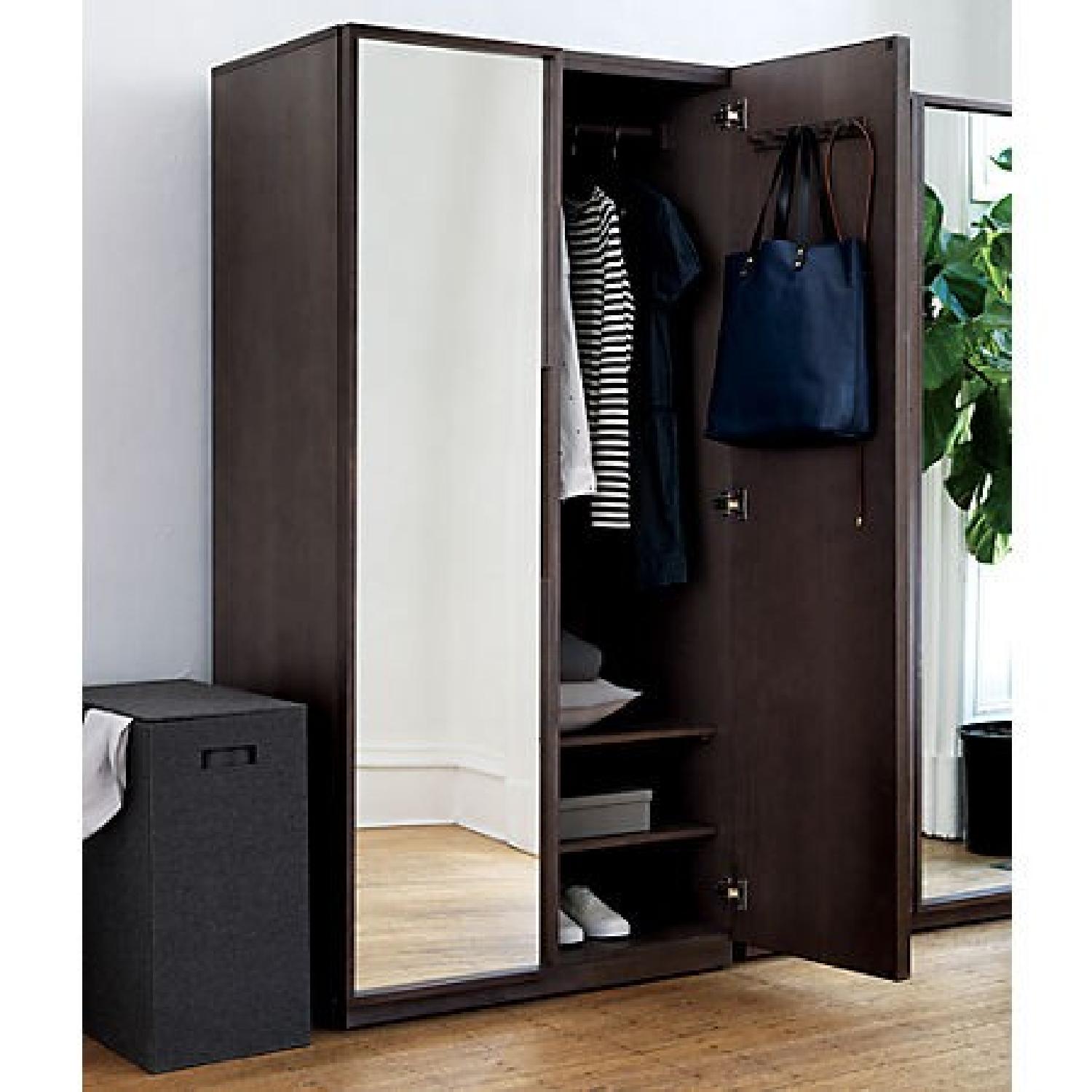 CB2 Mirror Wardrobe/Armoire - image-1