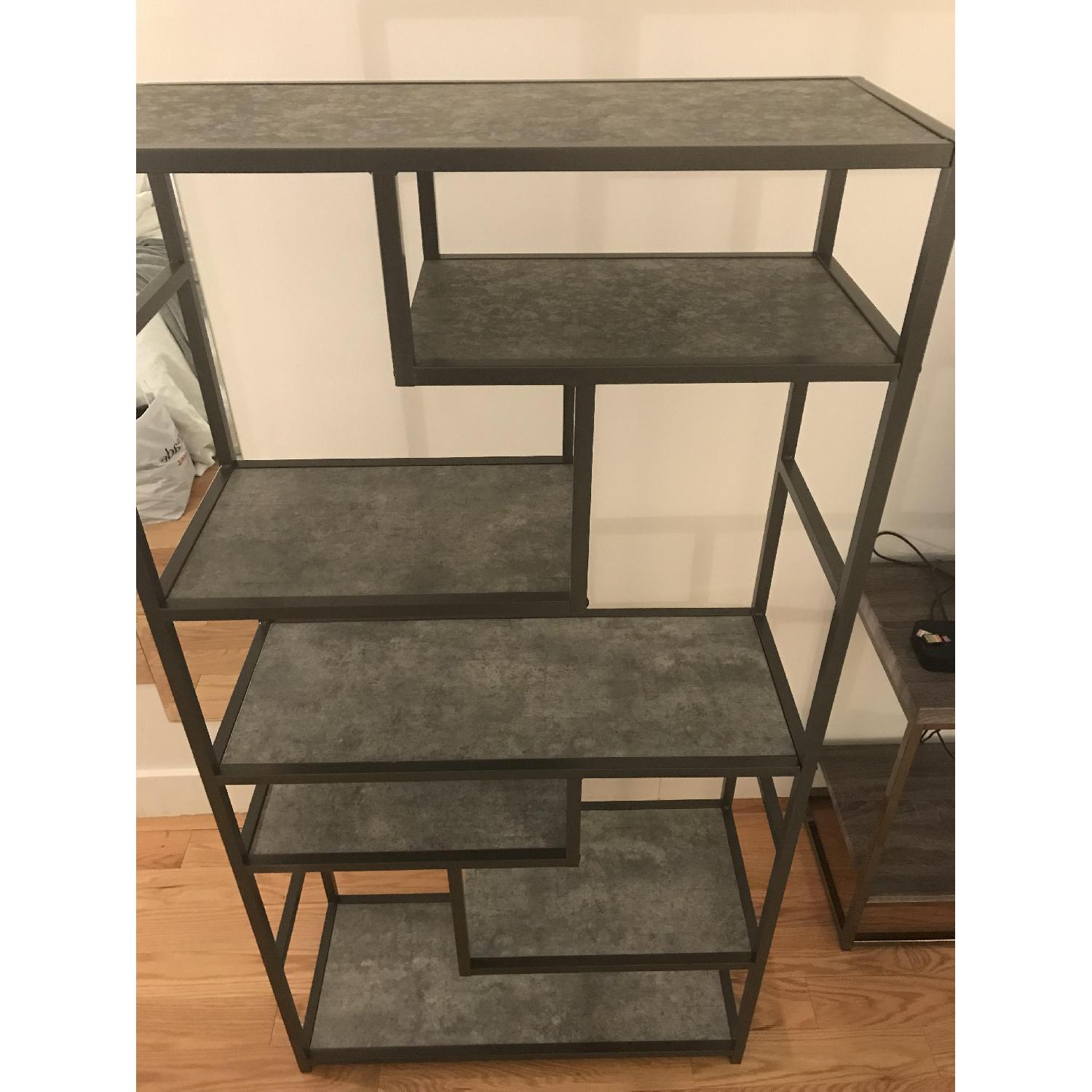 Dark Grey Shelving Units - image-2