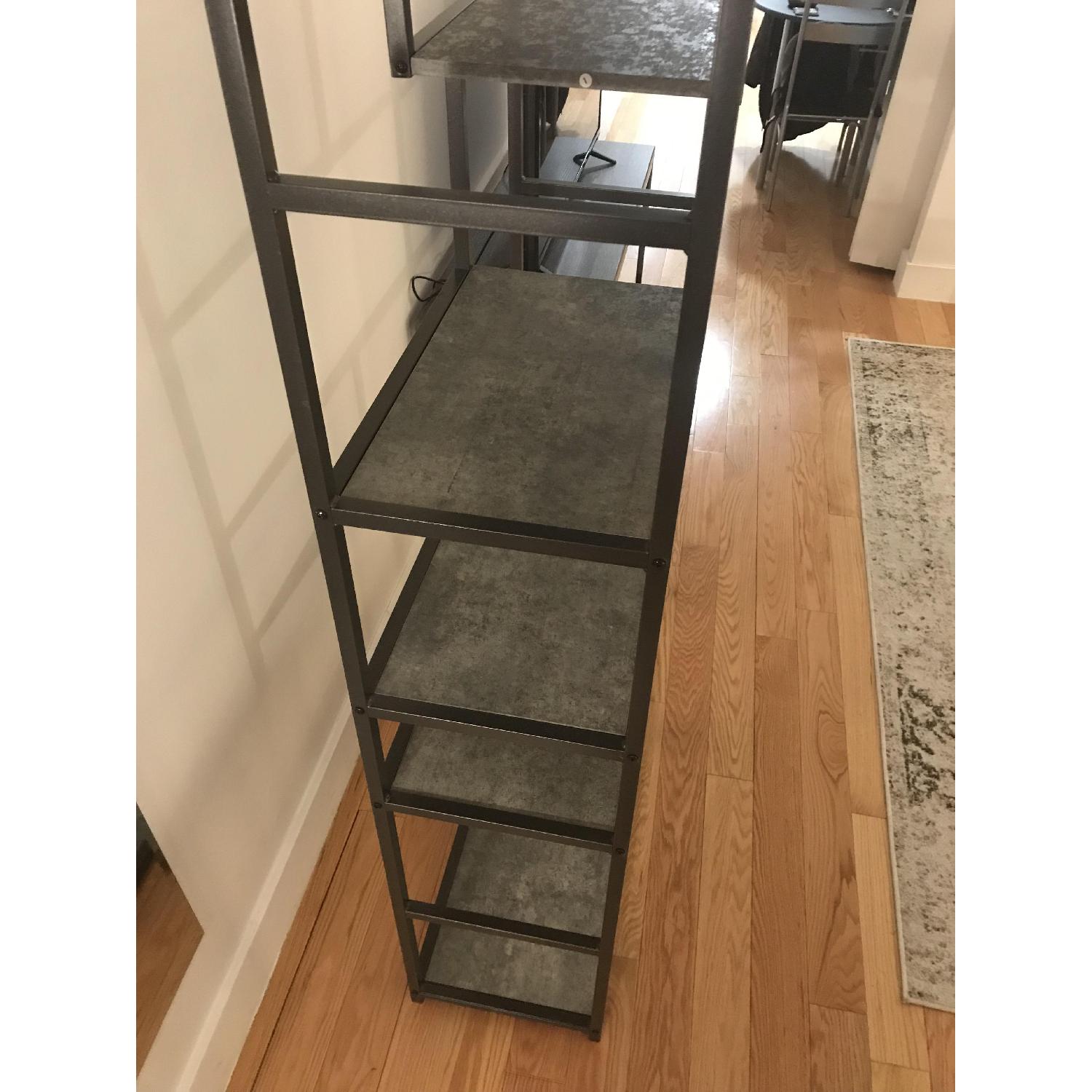 Dark Grey Shelving Units - image-3