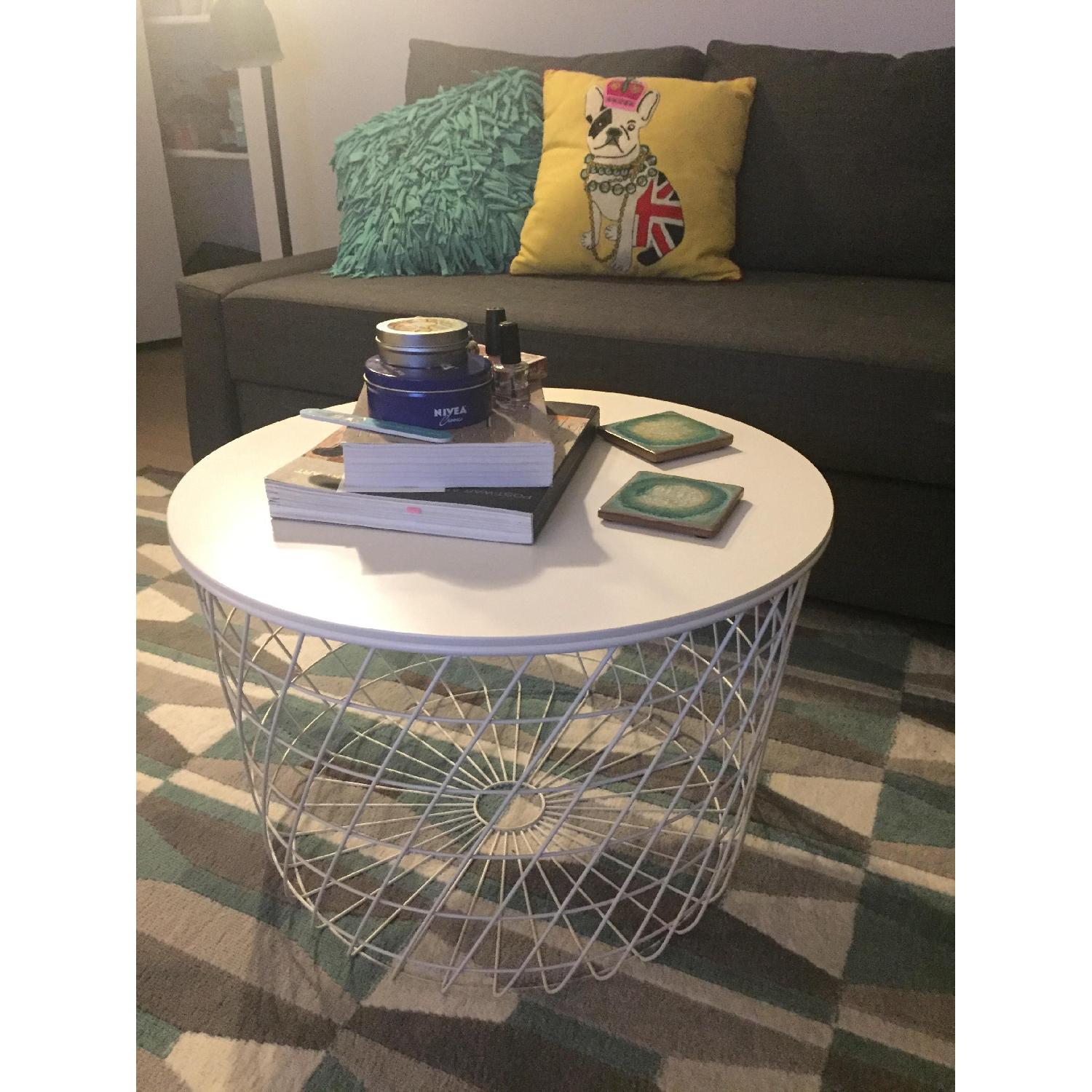 Ikea Storage Coffee Table AptDeco